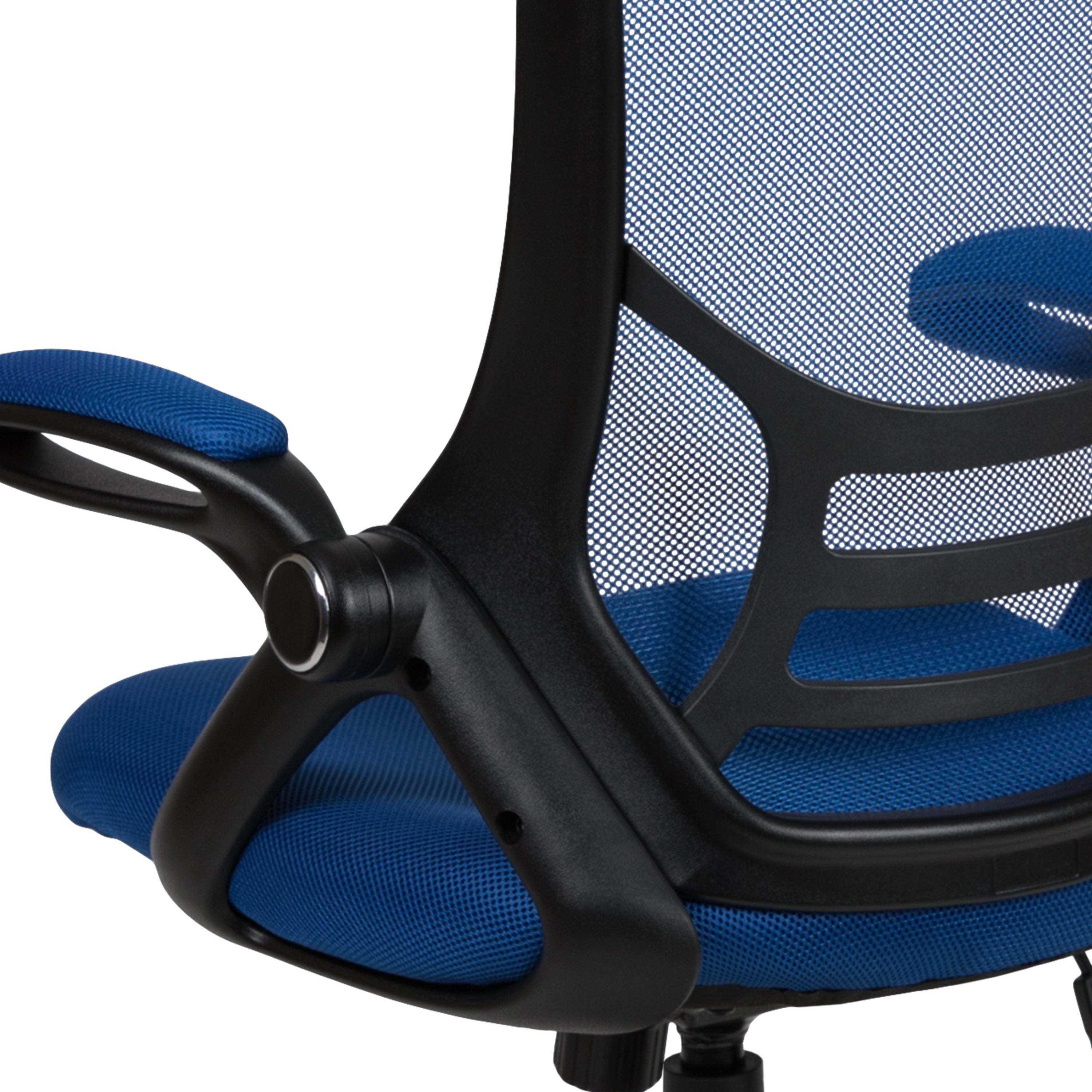 High Back Mesh Ergonomic Swivel Office Chair with Flip-up Arms