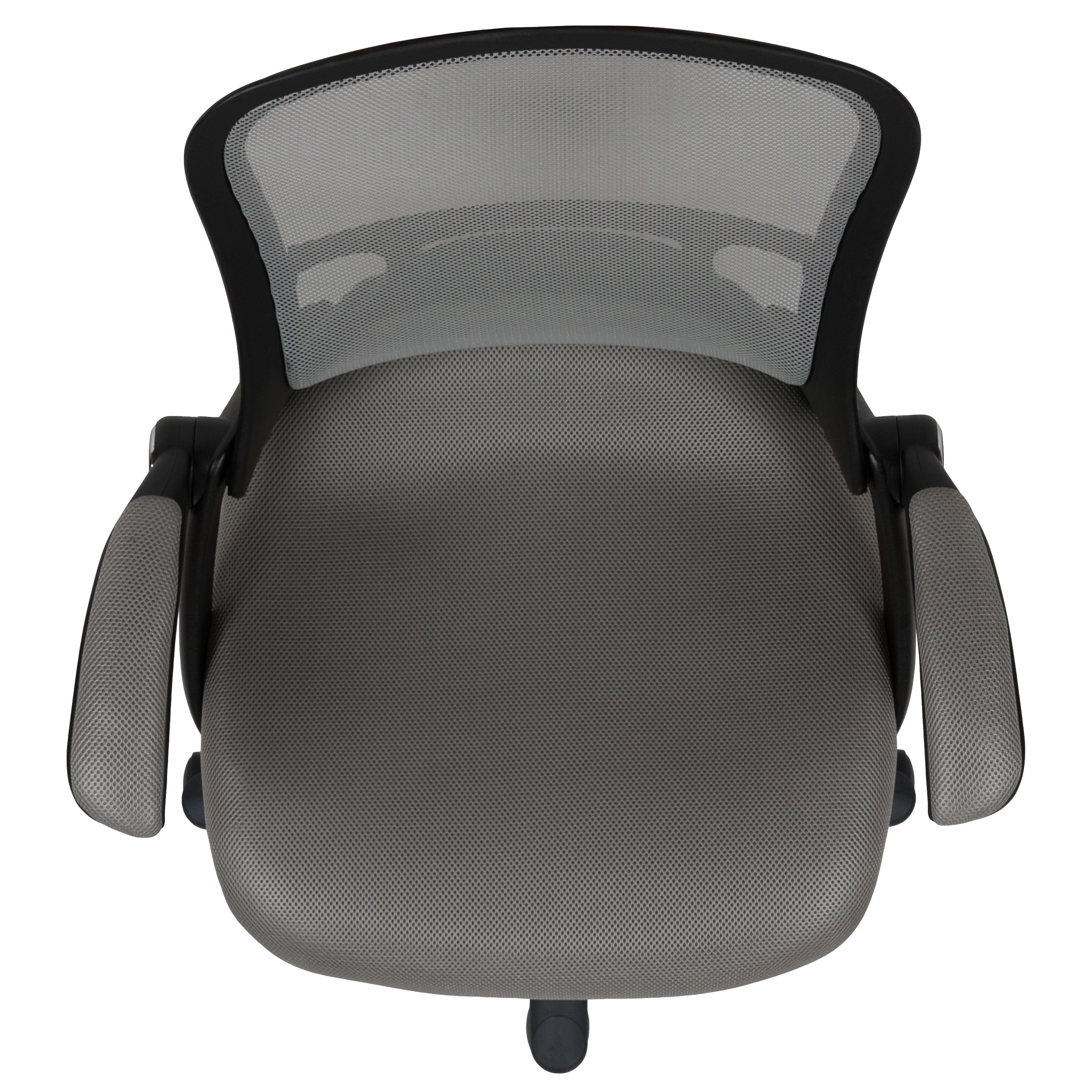 High Back Mesh Ergonomic Swivel Office Chair with Flip-up Arms
