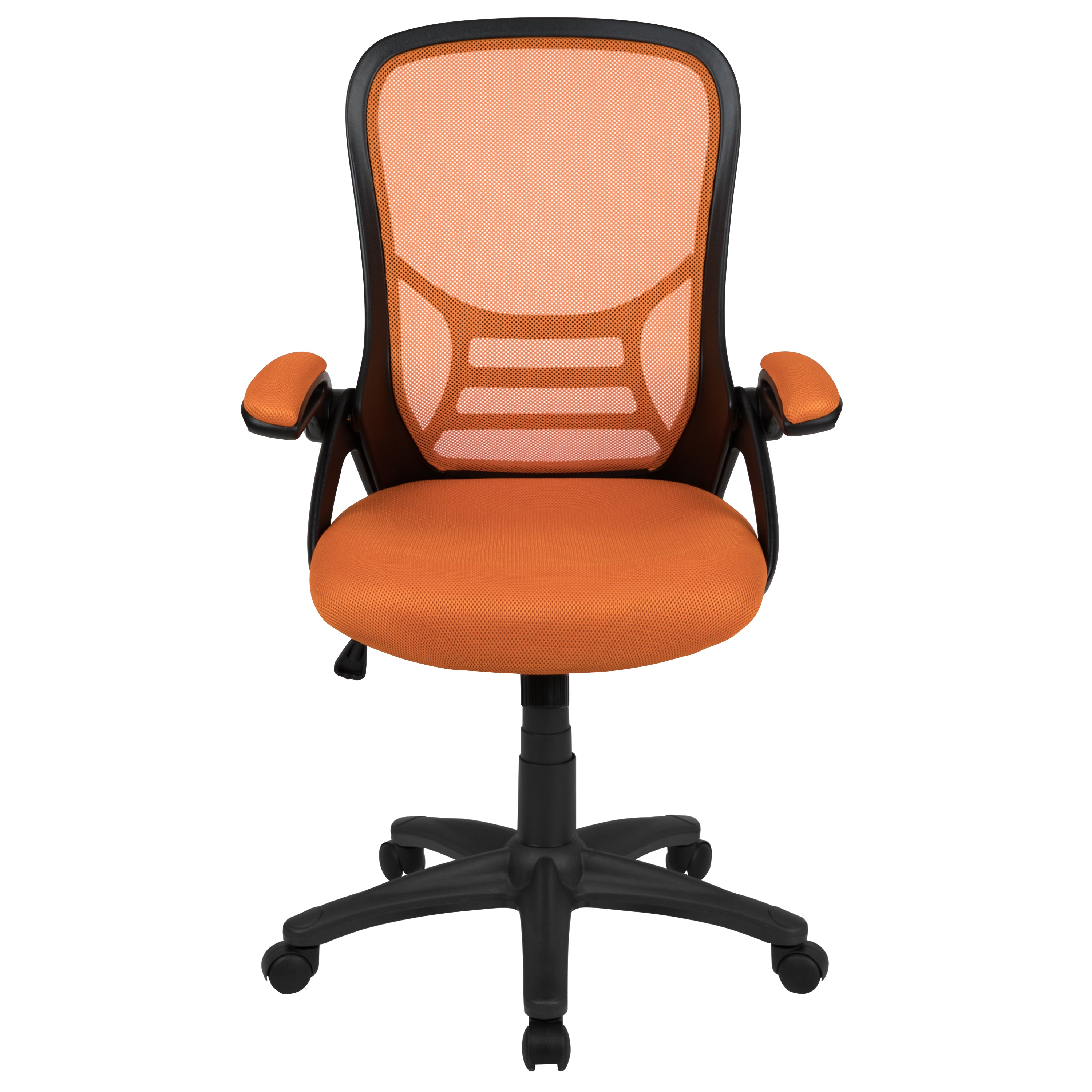 High Back Mesh Ergonomic Swivel Office Chair with Flip-up Arms