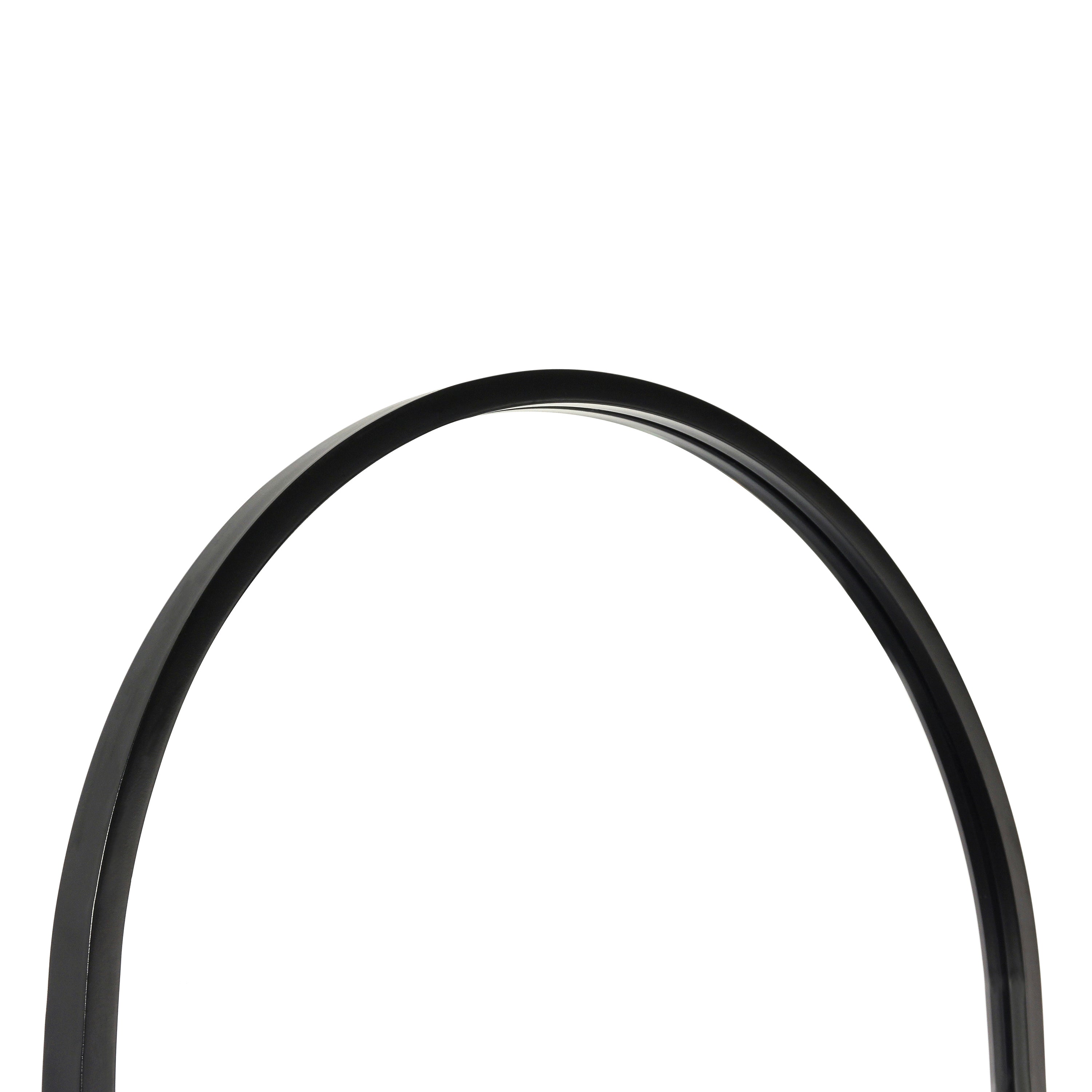 Mila Arched Metal Framed Wall Mirror for Hallways, Entryways, Dining and Living Rooms