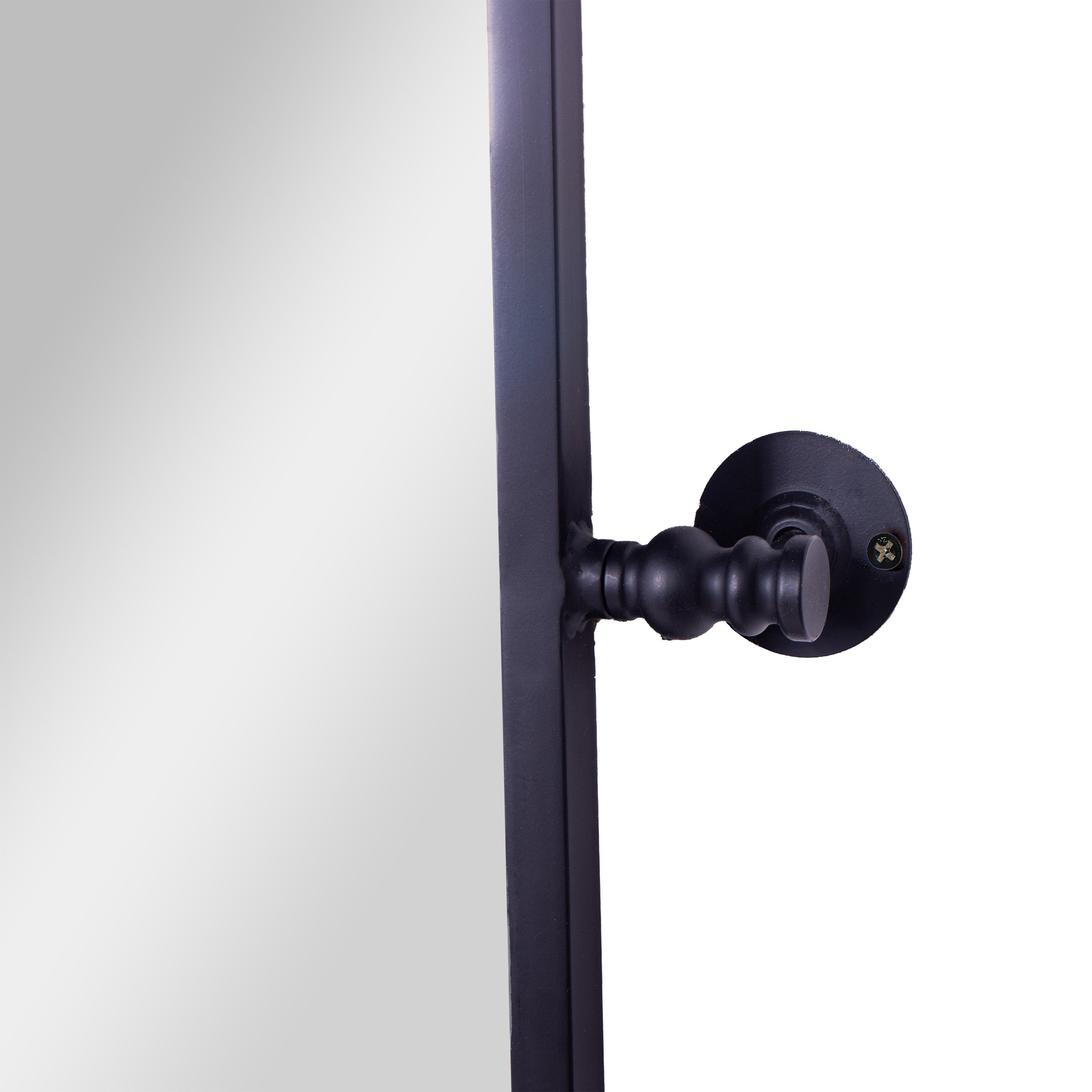 Finlay Metal Pivot Wall Mirror - Large Accent Vanity Mirror for Bathroom