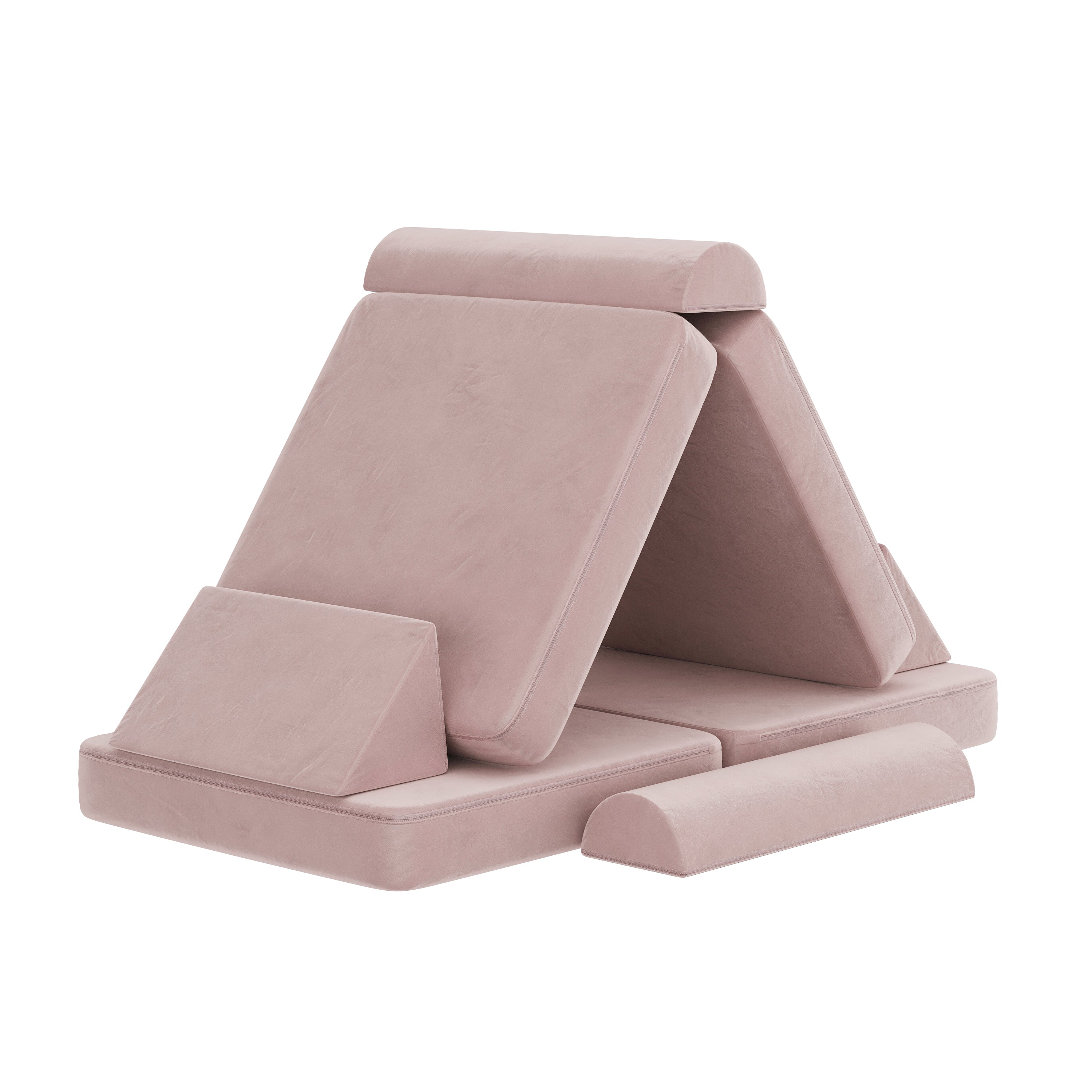 Marlowe Modular Kids Play Couch with 6 Soft Foam Sectional Sofa Pieces