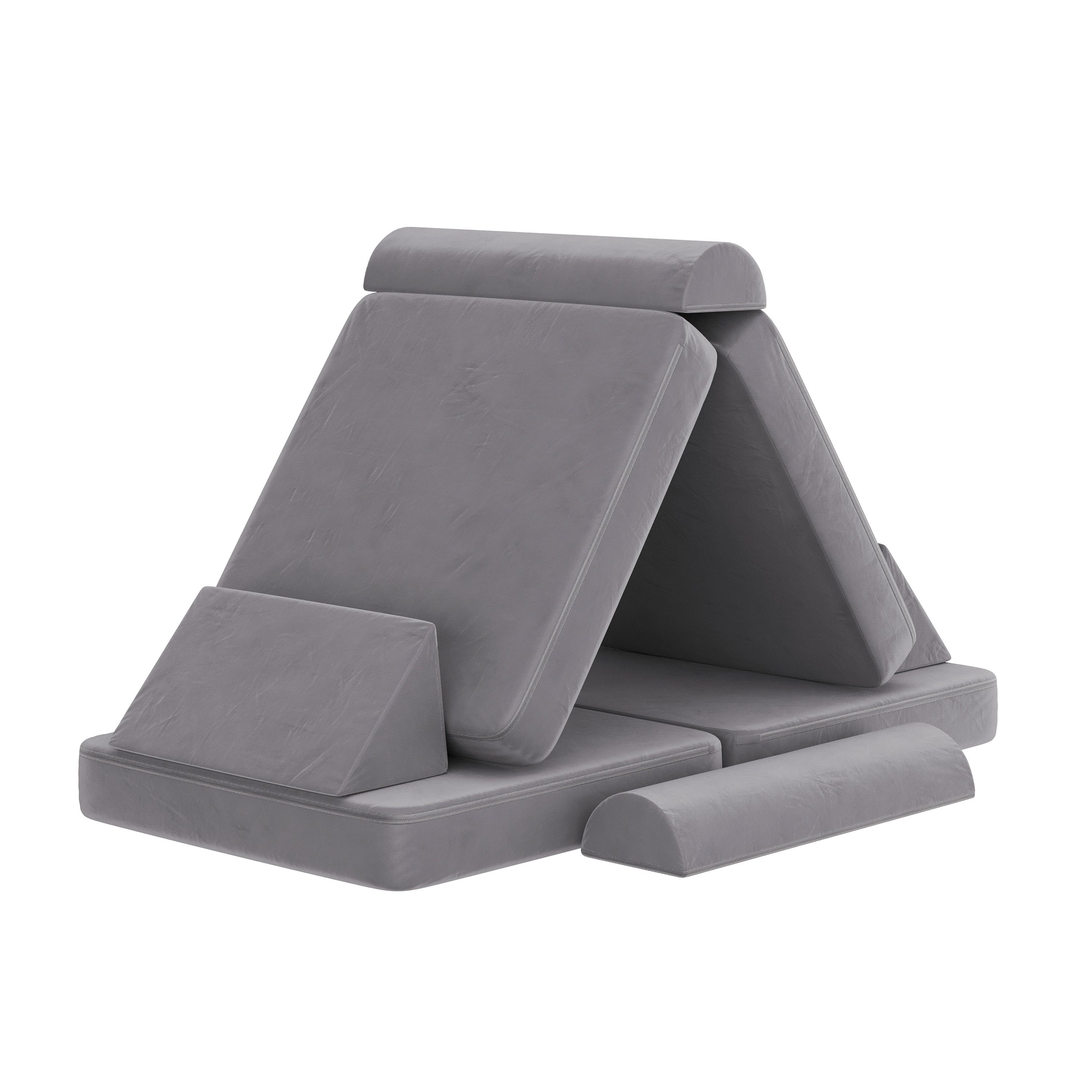 Marlowe Modular Kids Play Couch with 6 Soft Foam Sectional Sofa Pieces
