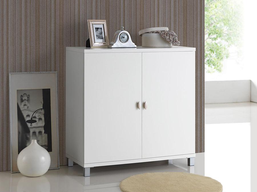 Marcy Modern and Contemporary Wood Entryway Handbags or School Bags Storage Sideboard Cabinet