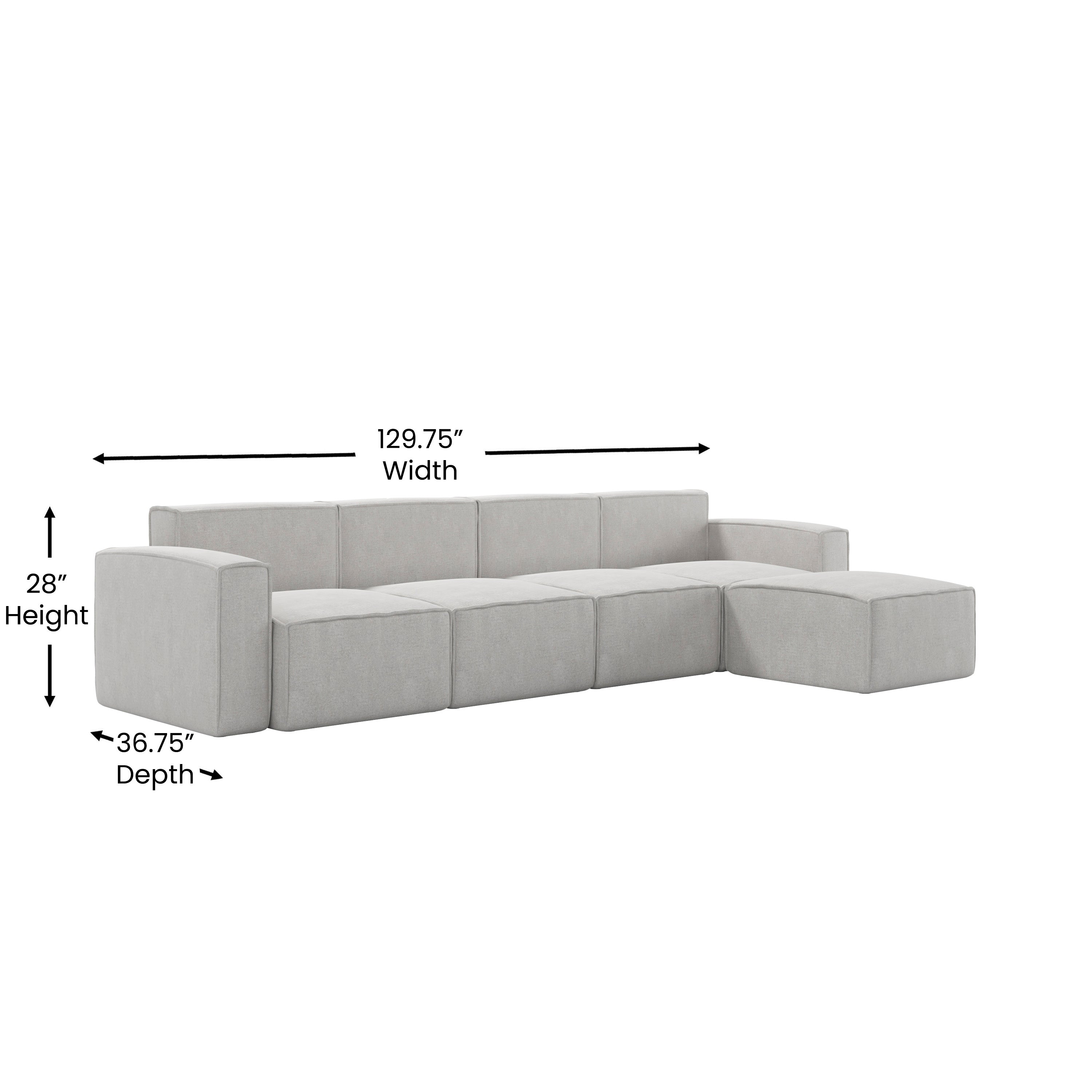 Bridgetown Luxury Modular Sectional Sofa