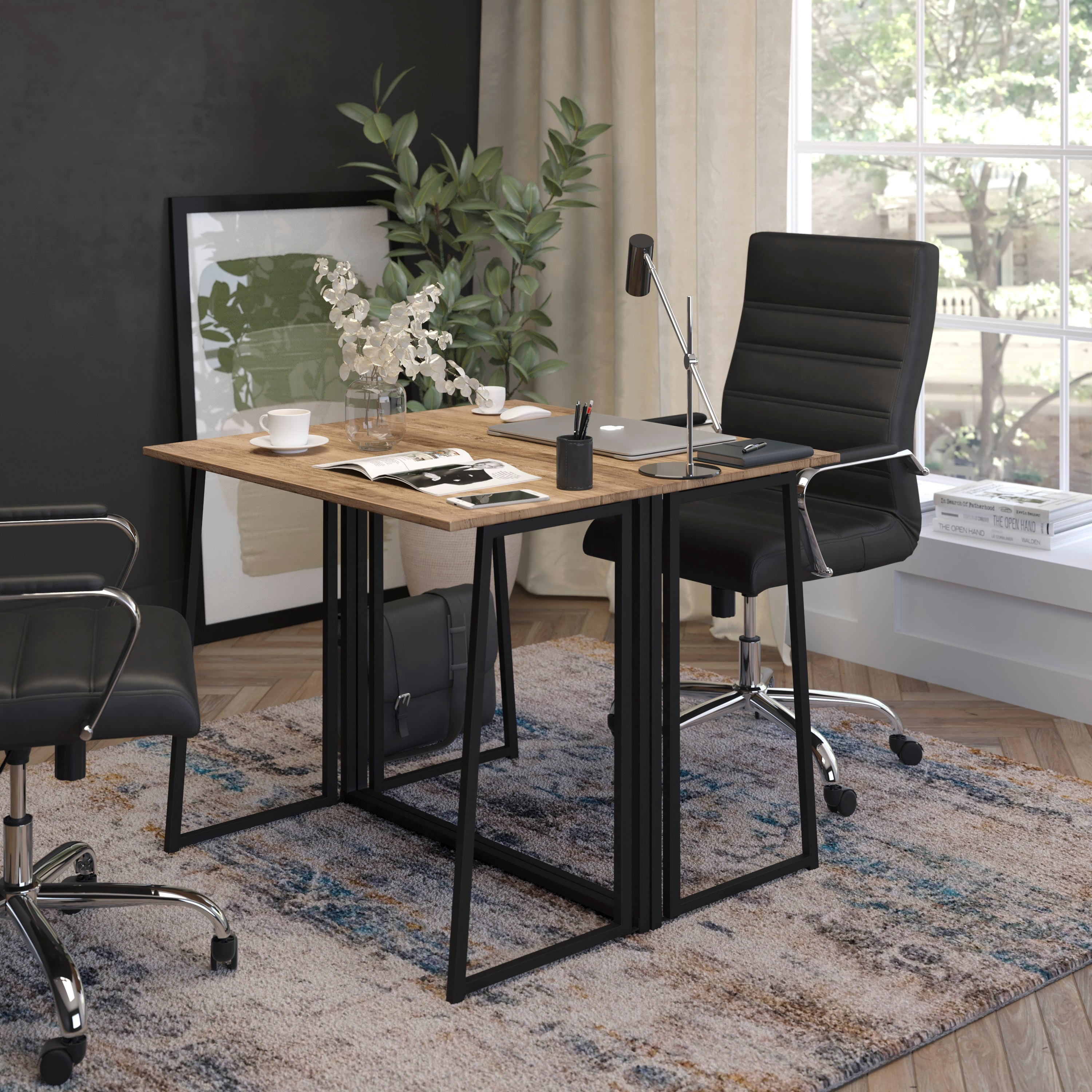 Small Home Office Folding Computer Desk - Laptop Desk