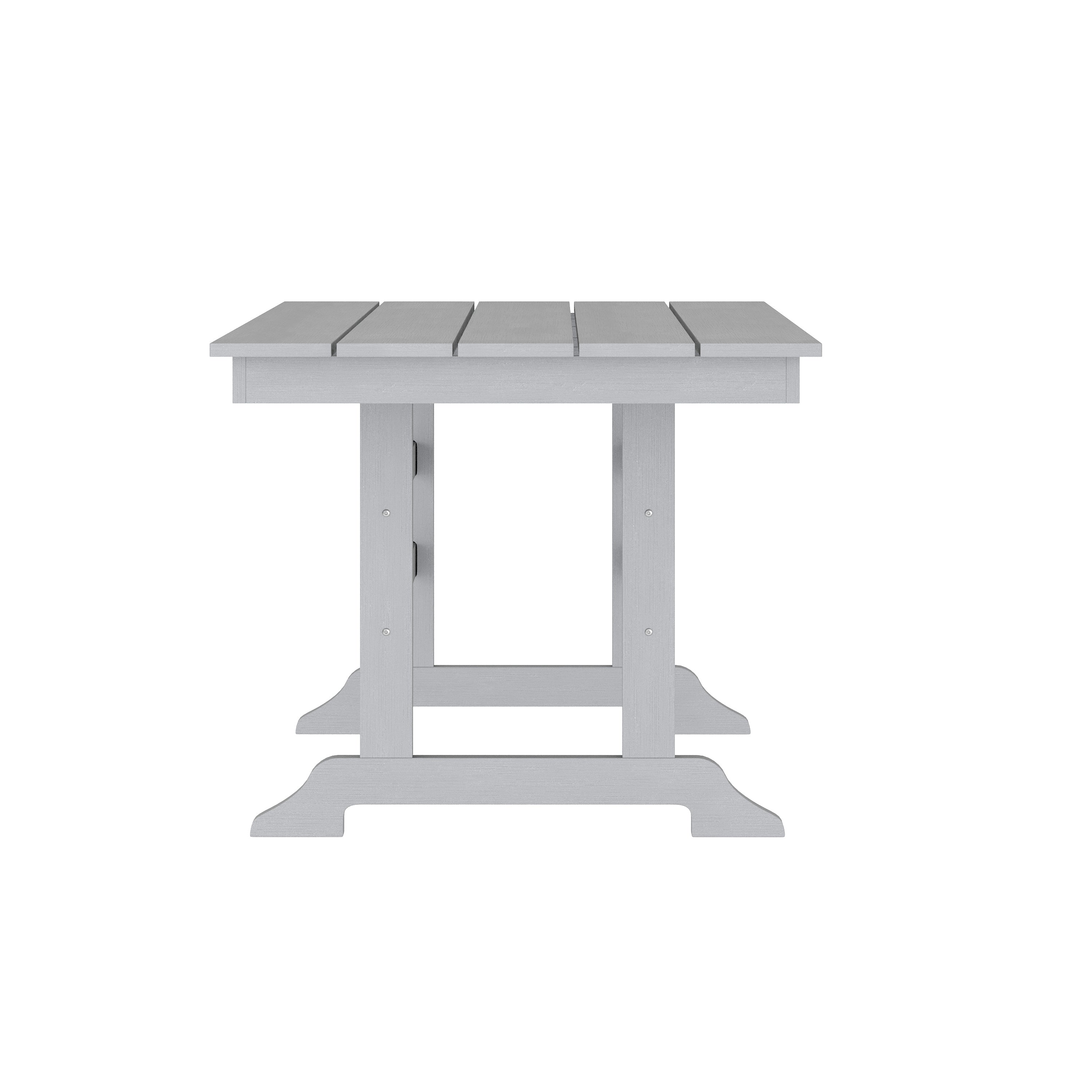 Abraham Indoor/Outdoor Recycled HDPE Adirondack Dining Table