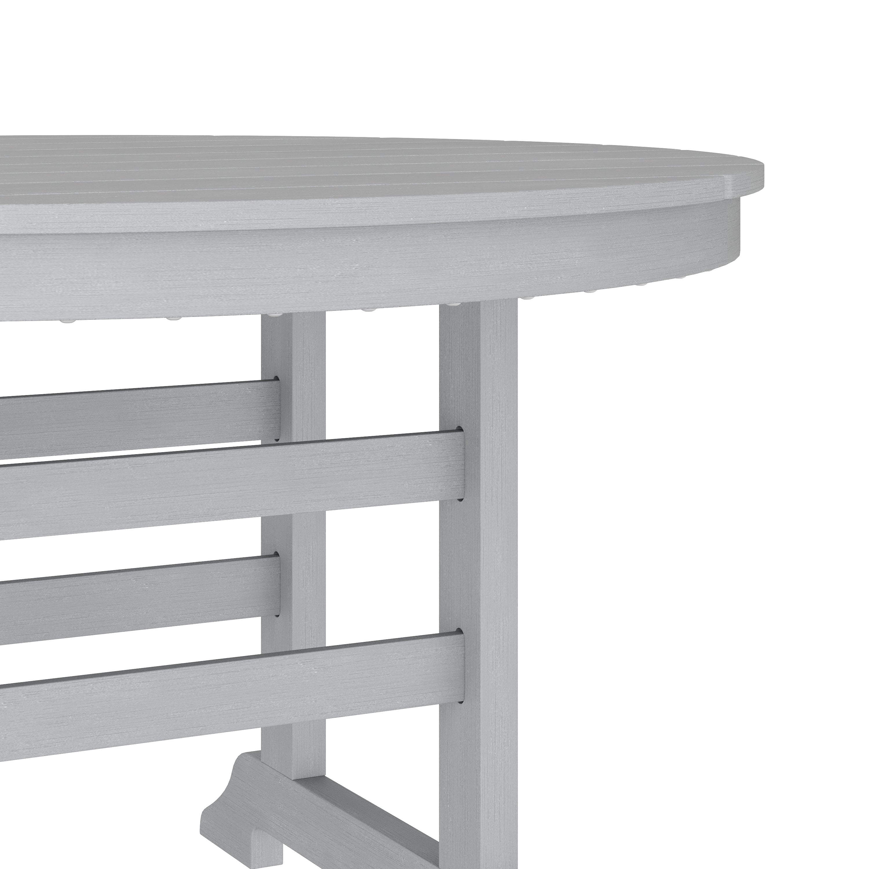 Colonel Indoor/Outdoor Recycled HDPE Adirondack Dining Table