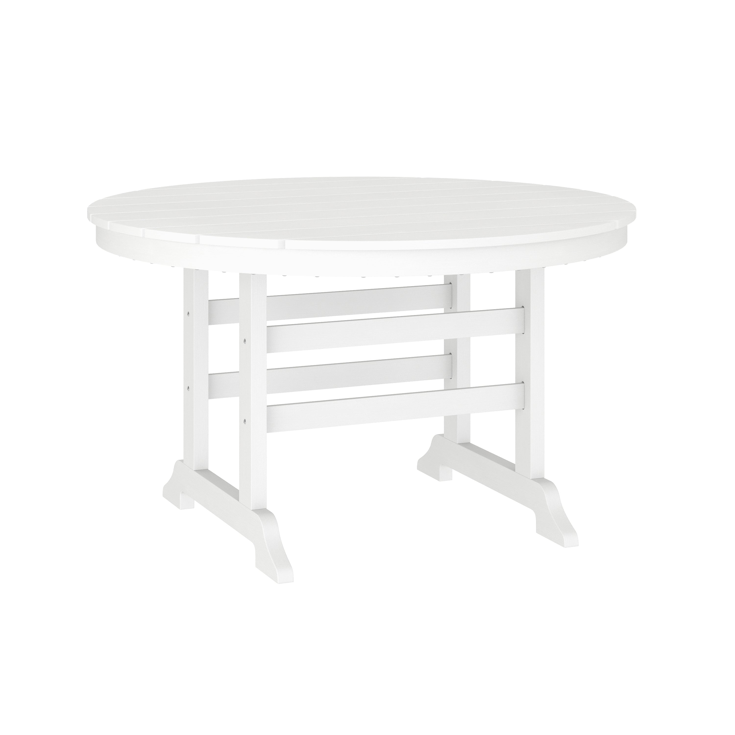 Colonel Indoor/Outdoor Recycled HDPE Adirondack Dining Table
