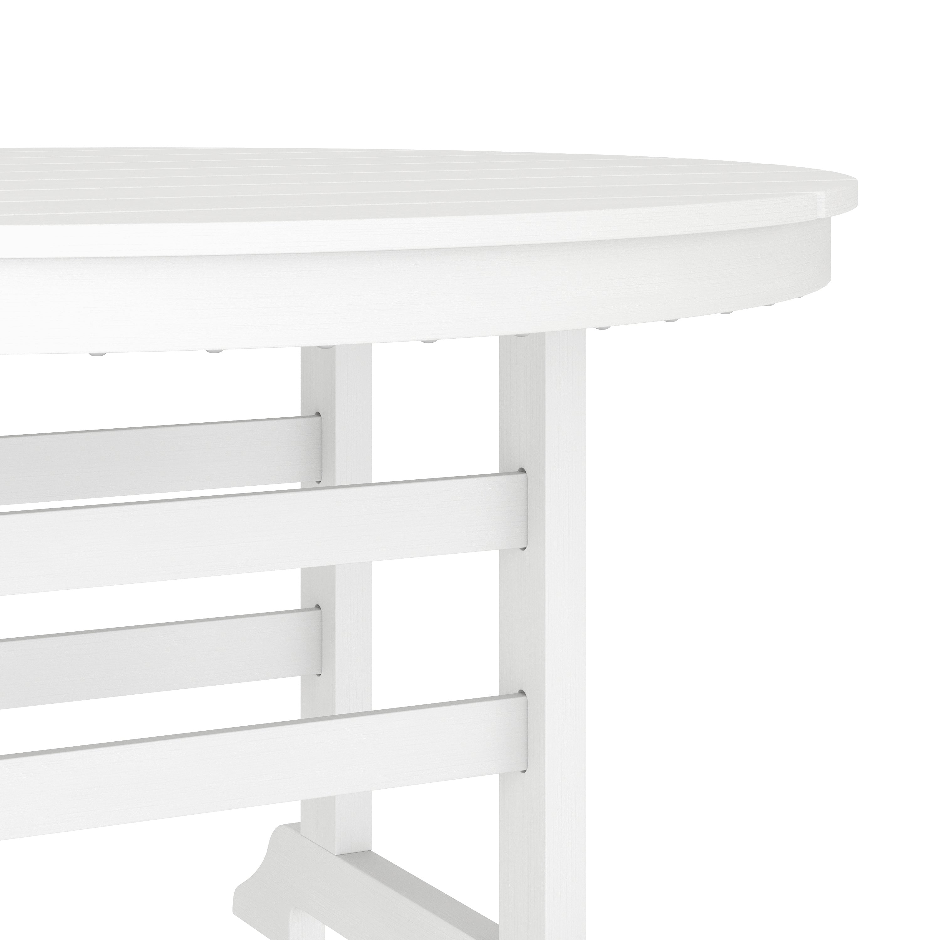 Colonel Indoor/Outdoor Recycled HDPE Adirondack Dining Table