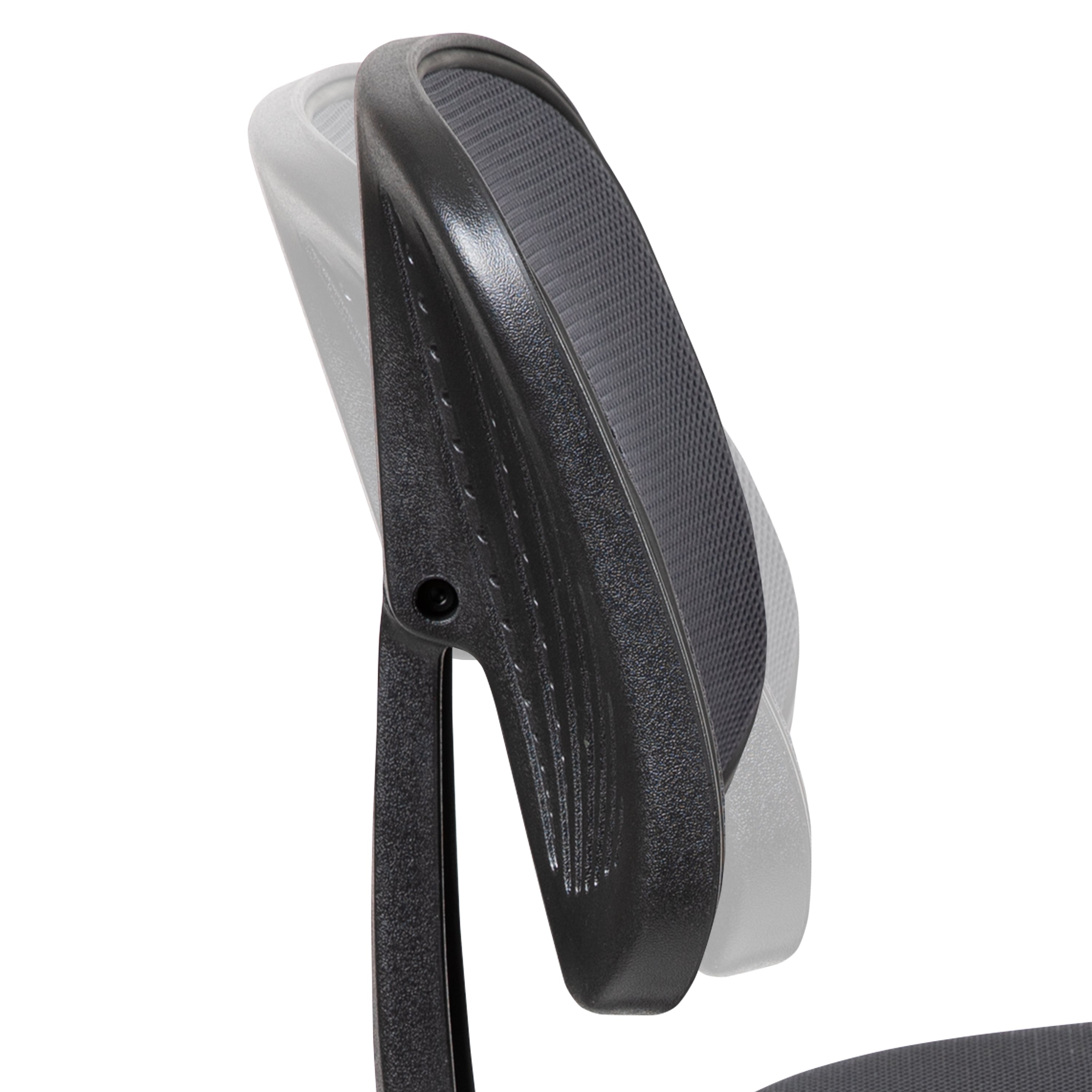 Flash Fundamentals Mid-Back Mesh Swivel Task Office Chair with Pivot Back and Arms