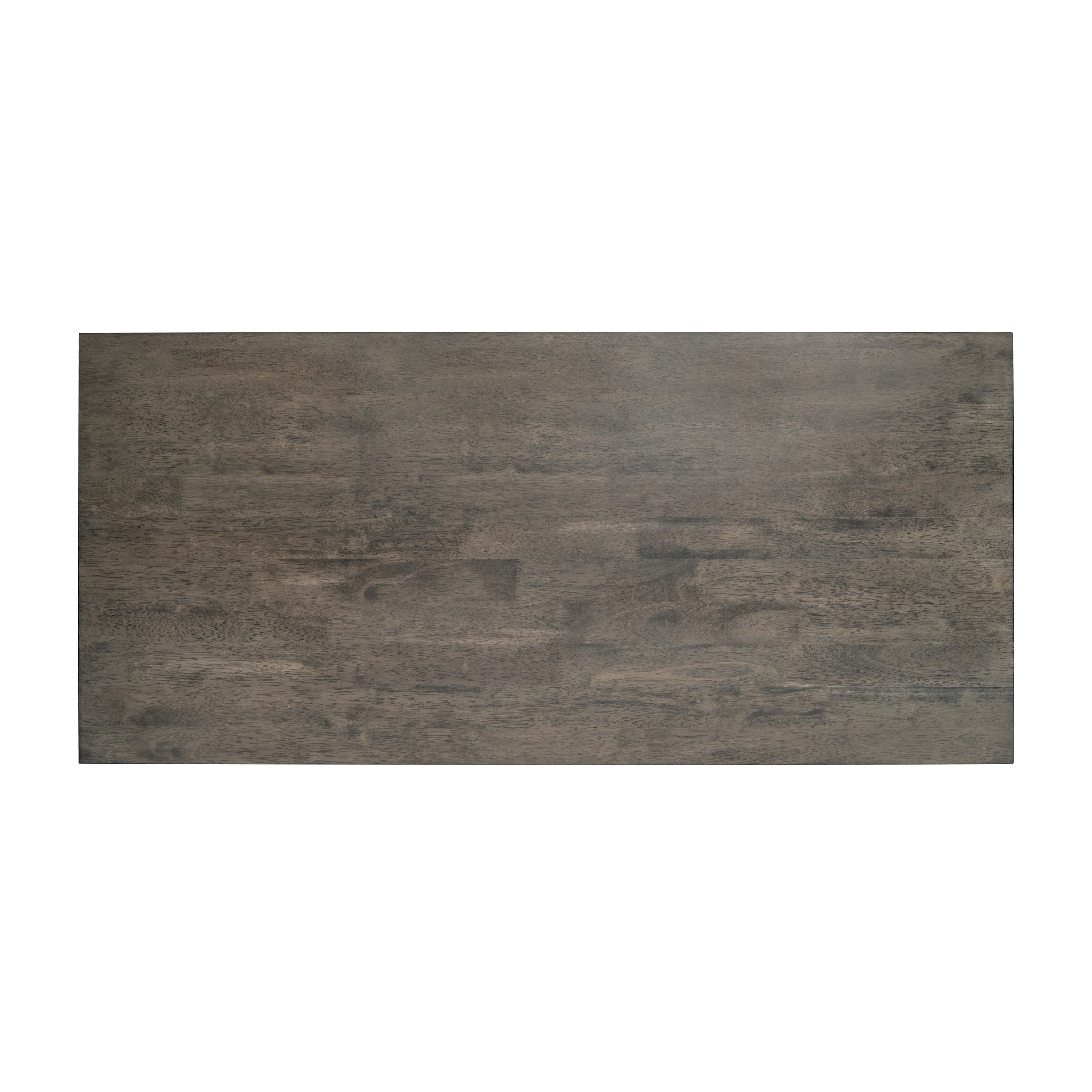Jasper Farmhouse Style Solid Wood Coffee Table with Traditional Crisscross Accents
