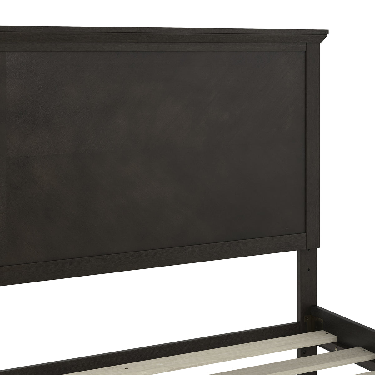 Fiona Solid Wood Platform Bed Frame with Headboard, Footboard, and Slatted Bottom