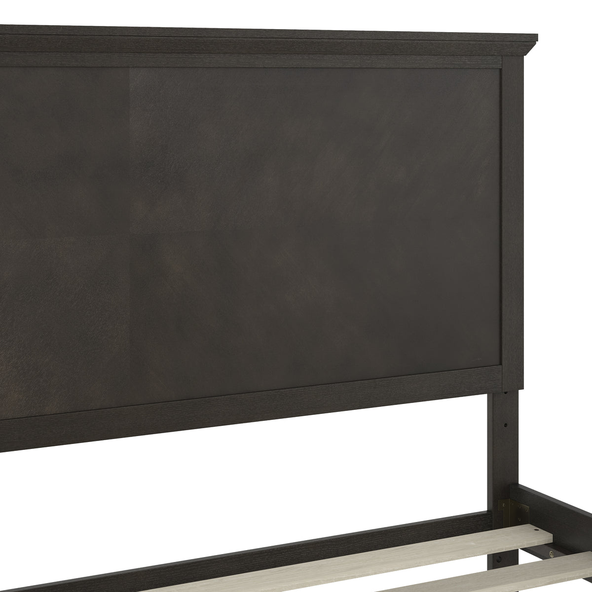 Fiona Solid Wood Platform Bed Frame with Headboard, Footboard, and Slatted Bottom