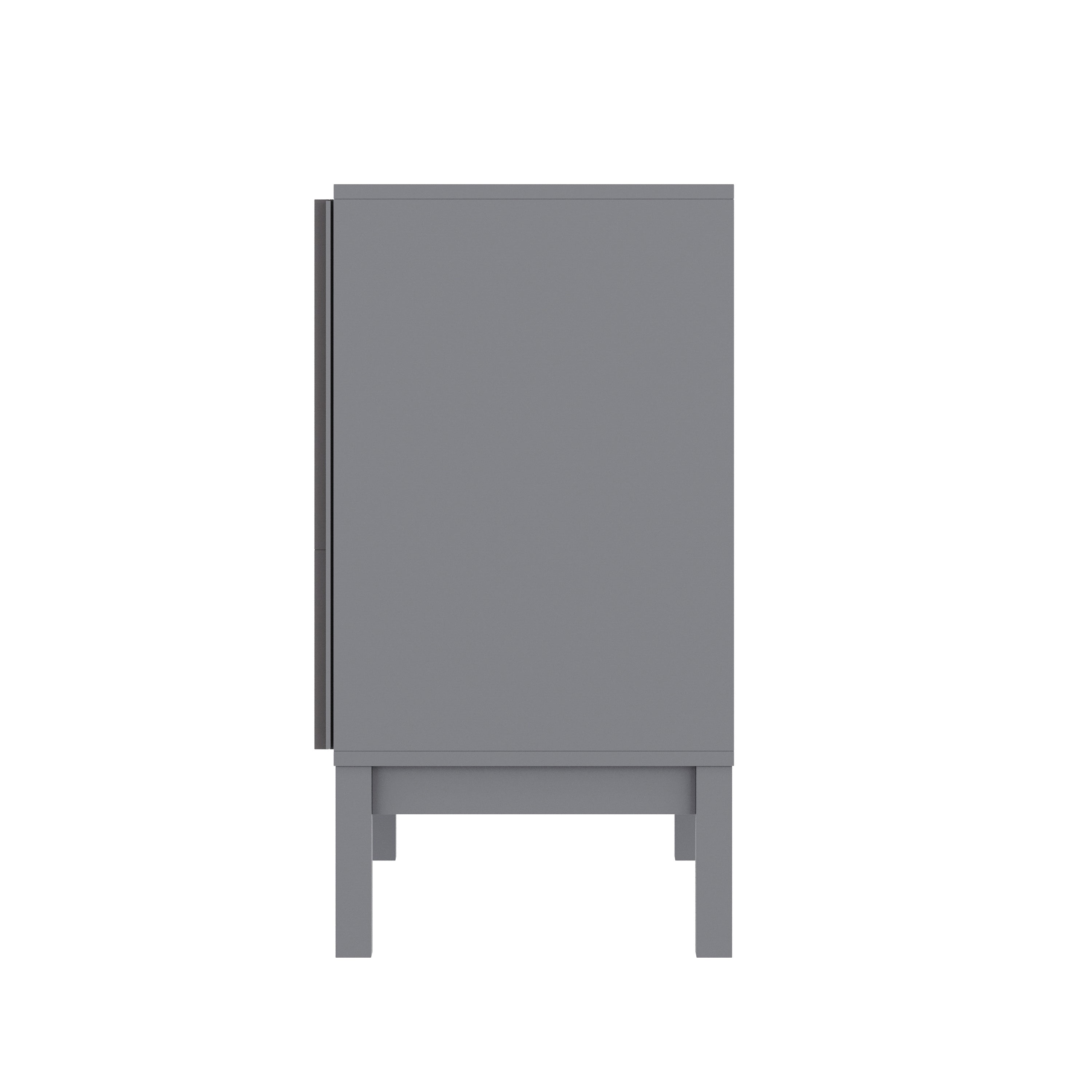 Dallas Wooden 3-Drawer Dresser for Bedroom, Chest of Drawers for Kids