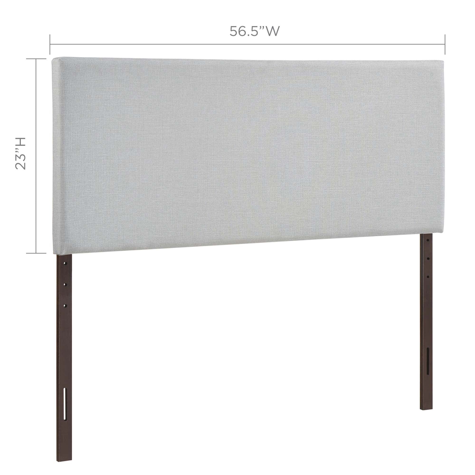 Region Upholstered Fabric Headboard