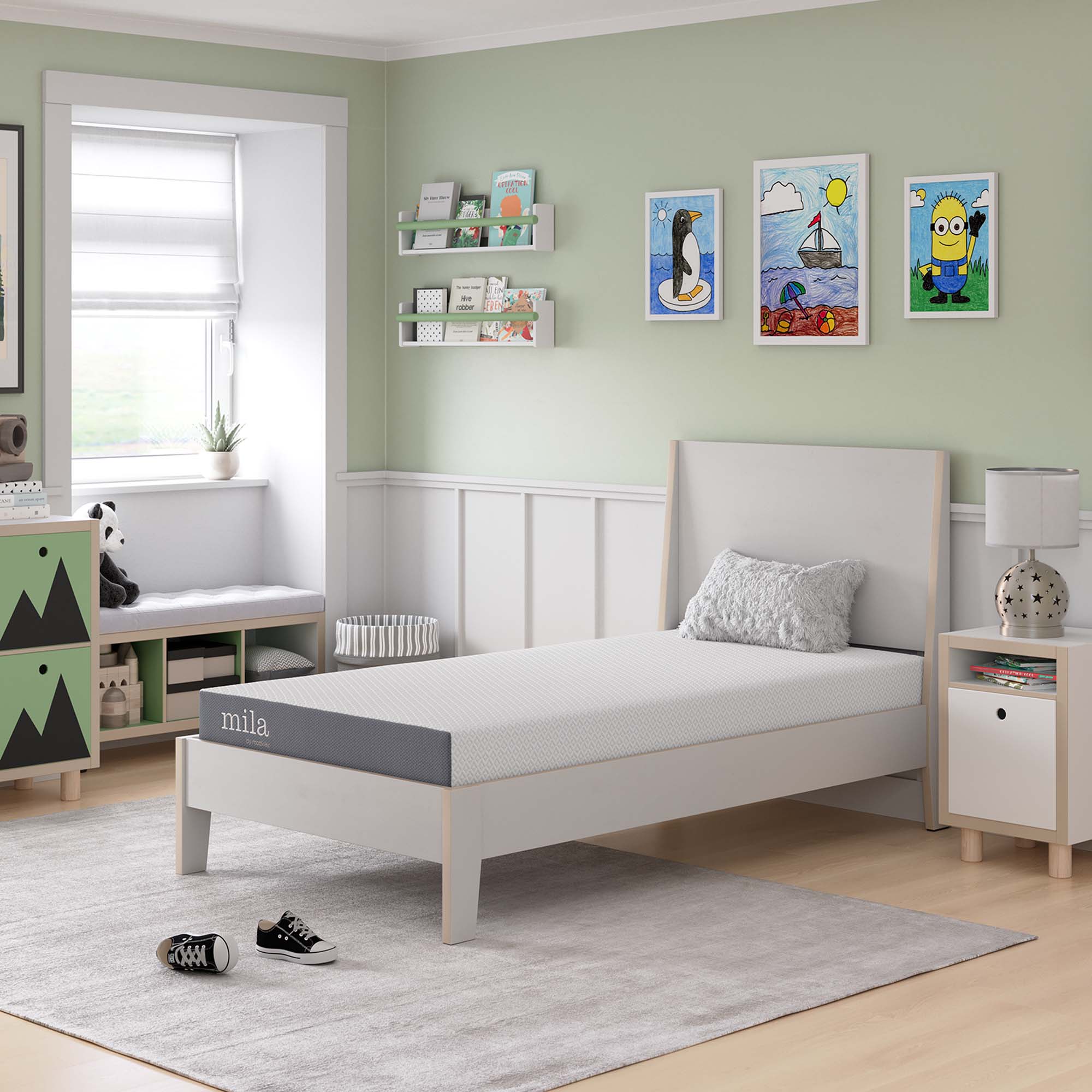 Mila Foam Mattress Set of 2