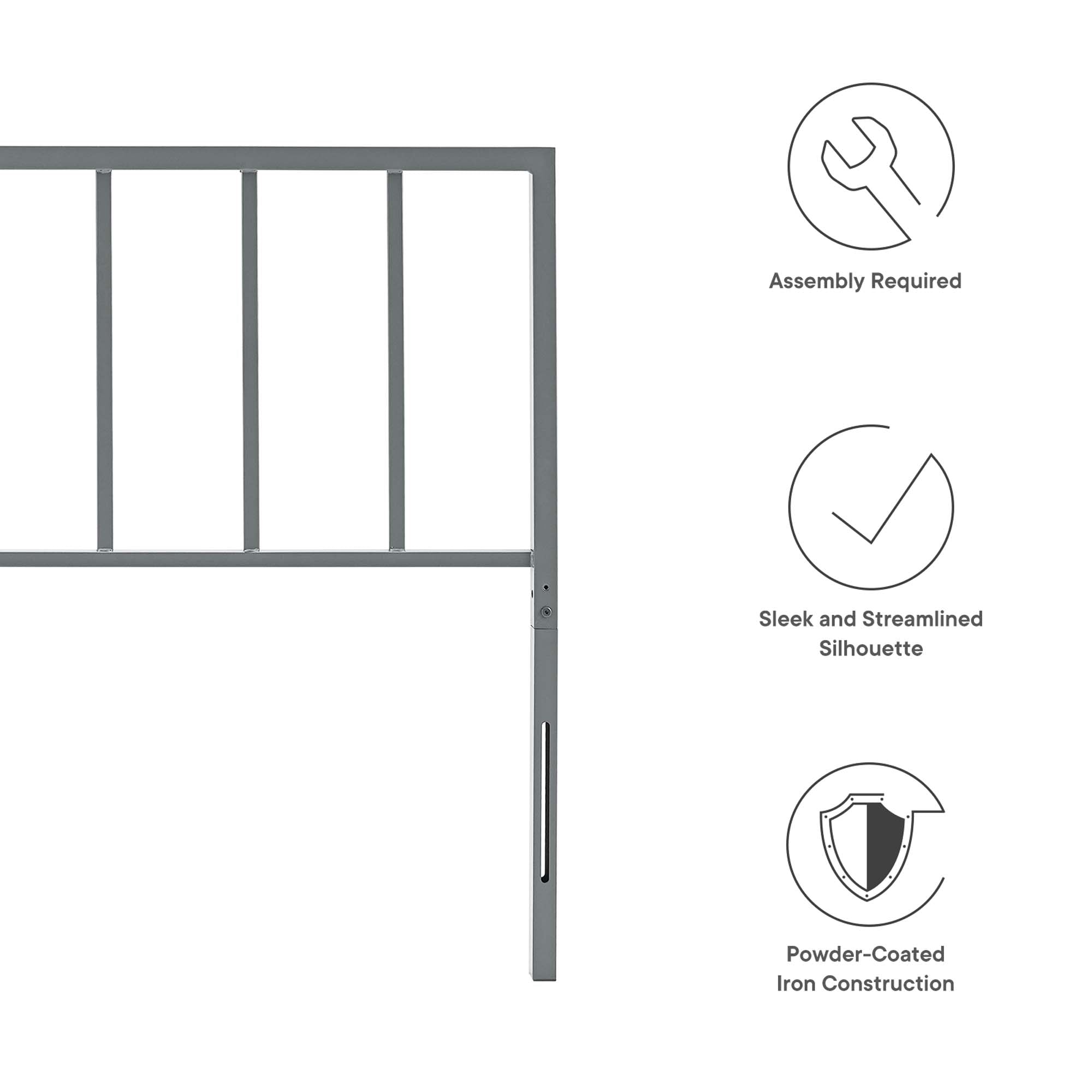 Tatum Metal Headboard