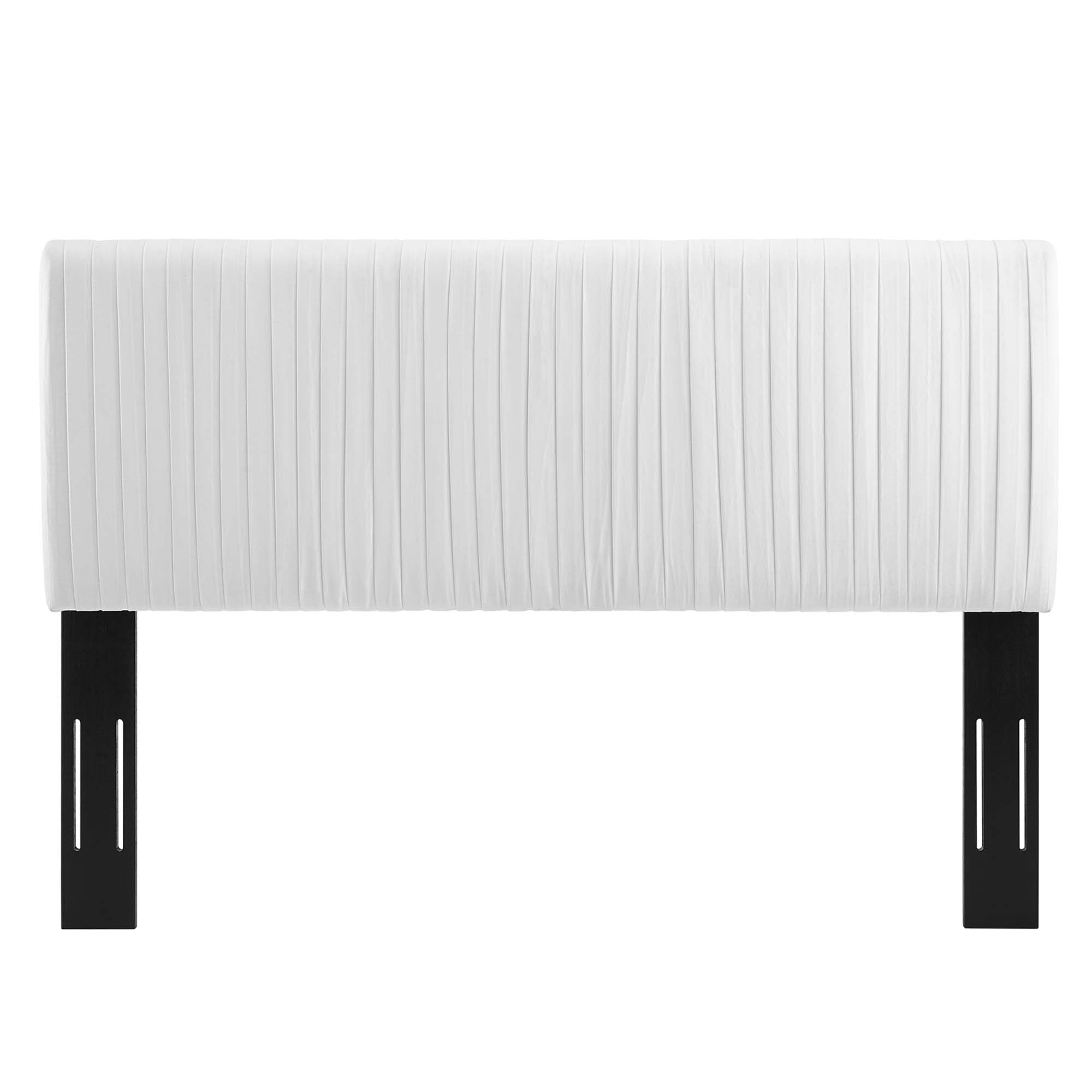 Eloise Channel Tufted Performance Velvet / Headboard