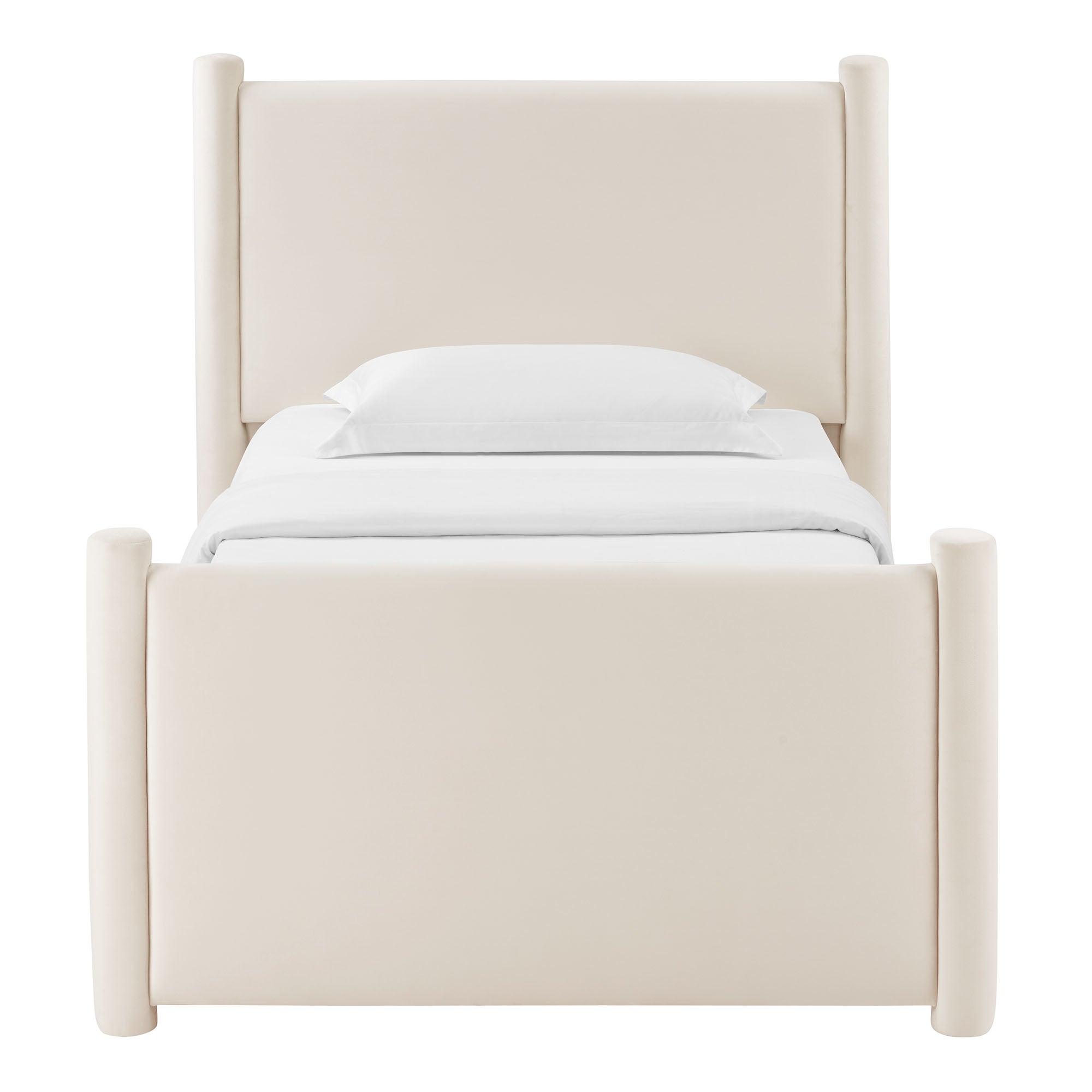 Rael Performance Velvet Platform Bed