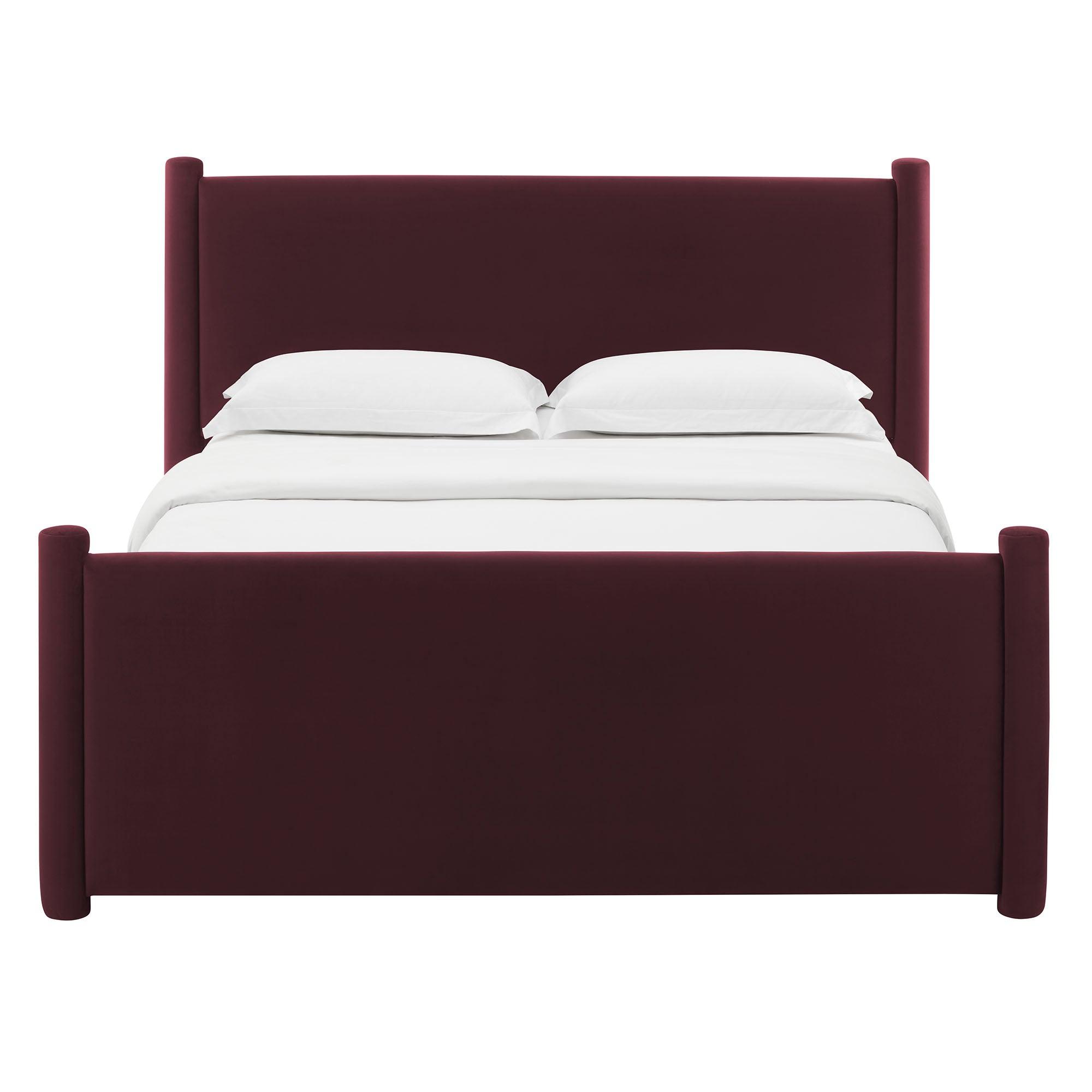 Rael Performance Velvet Platform Bed