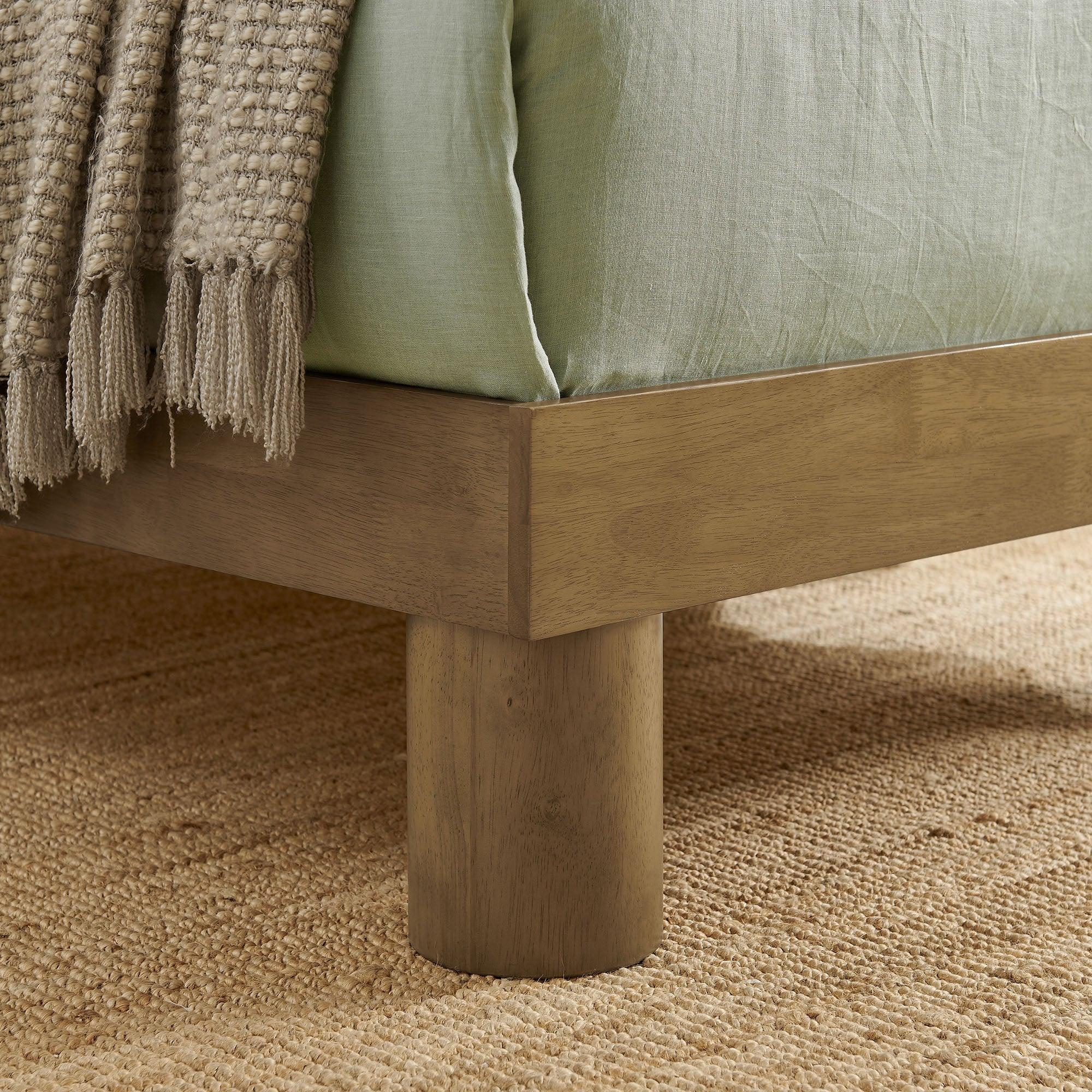 Runa Wood Platform Bed