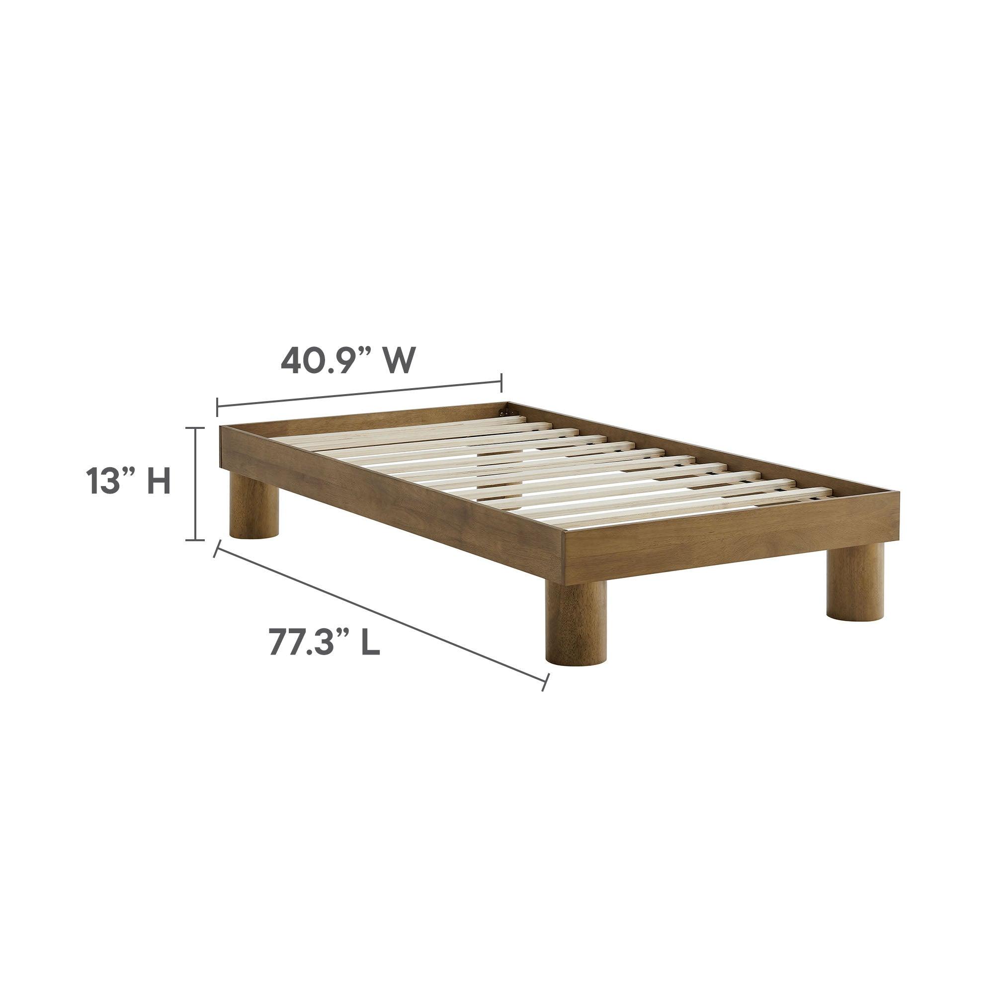 Runa Wood Platform Bed