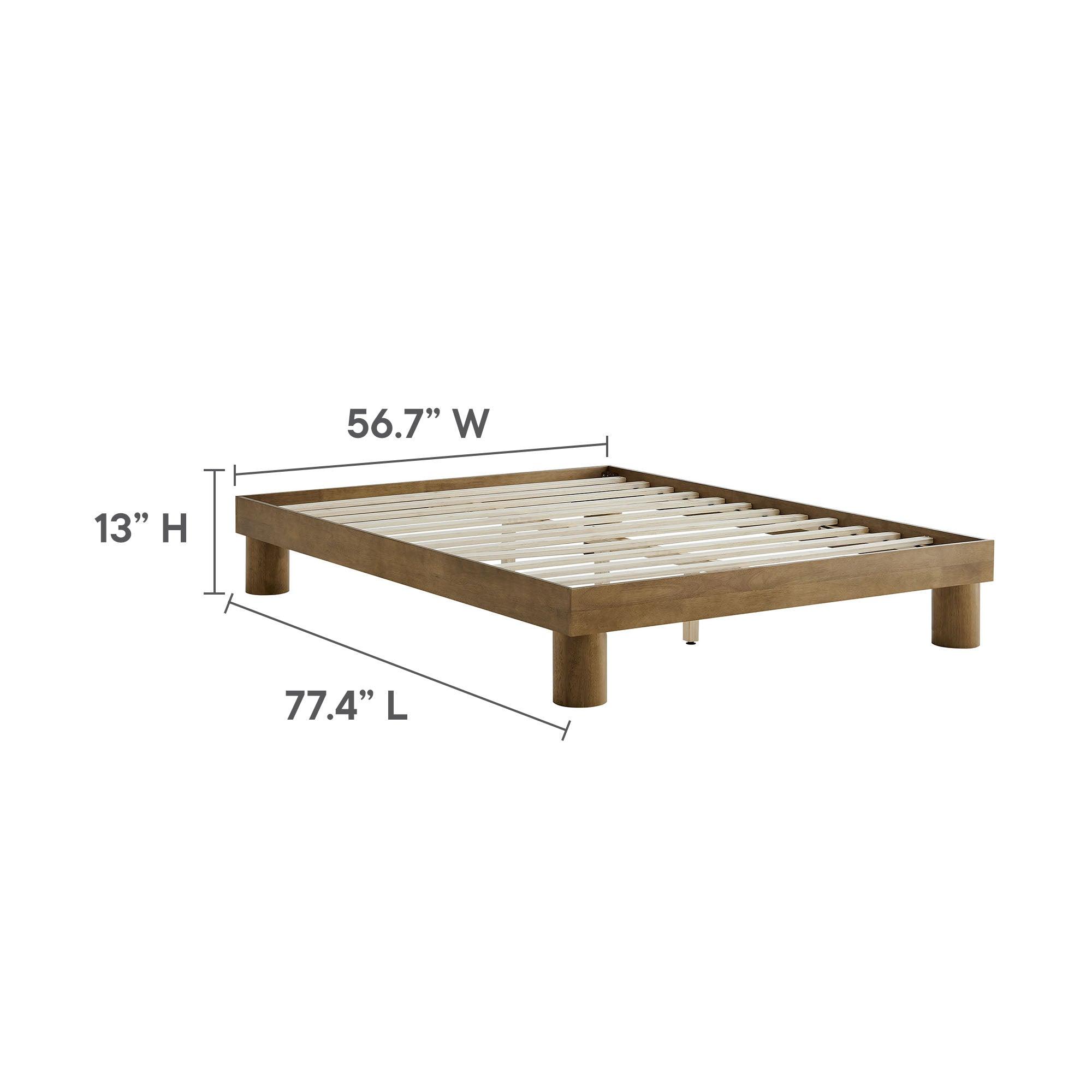 Runa Wood Platform Bed