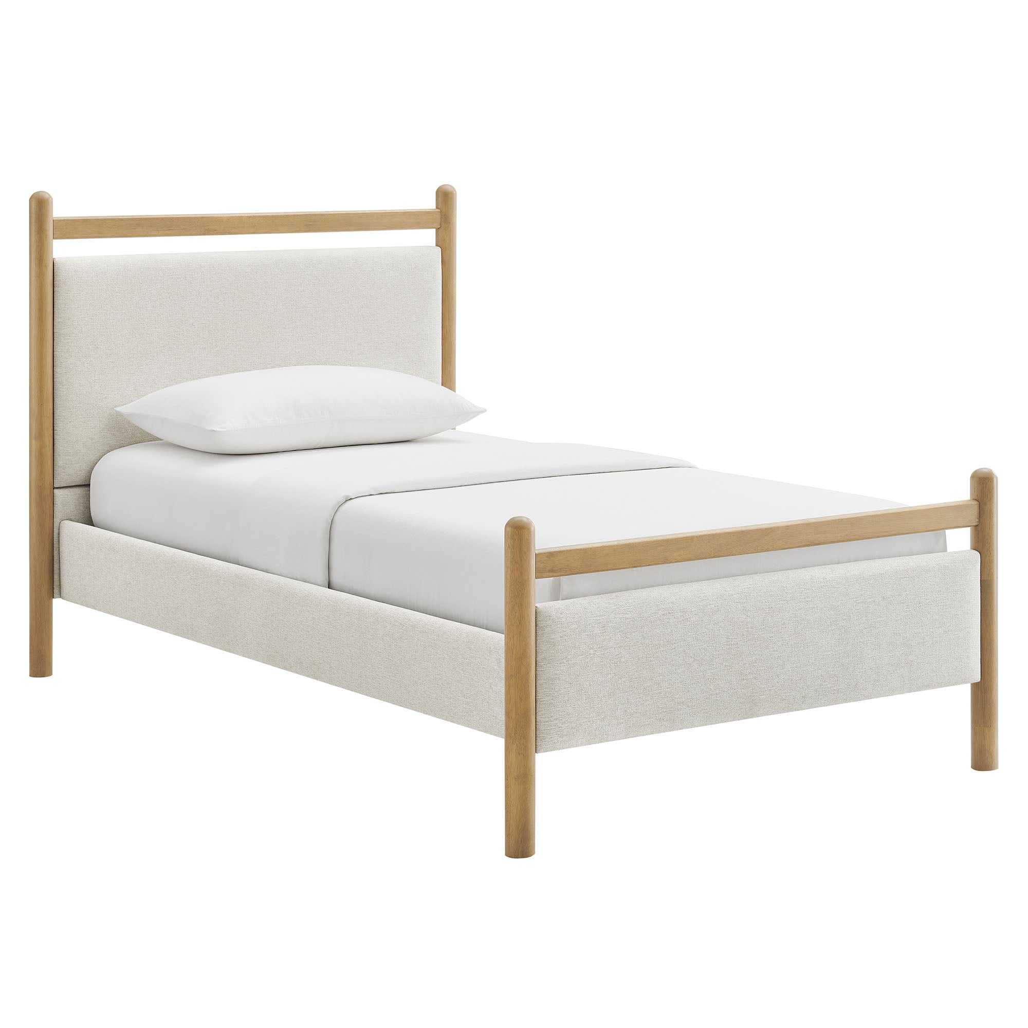 Ginny Size Platform Bed Frame