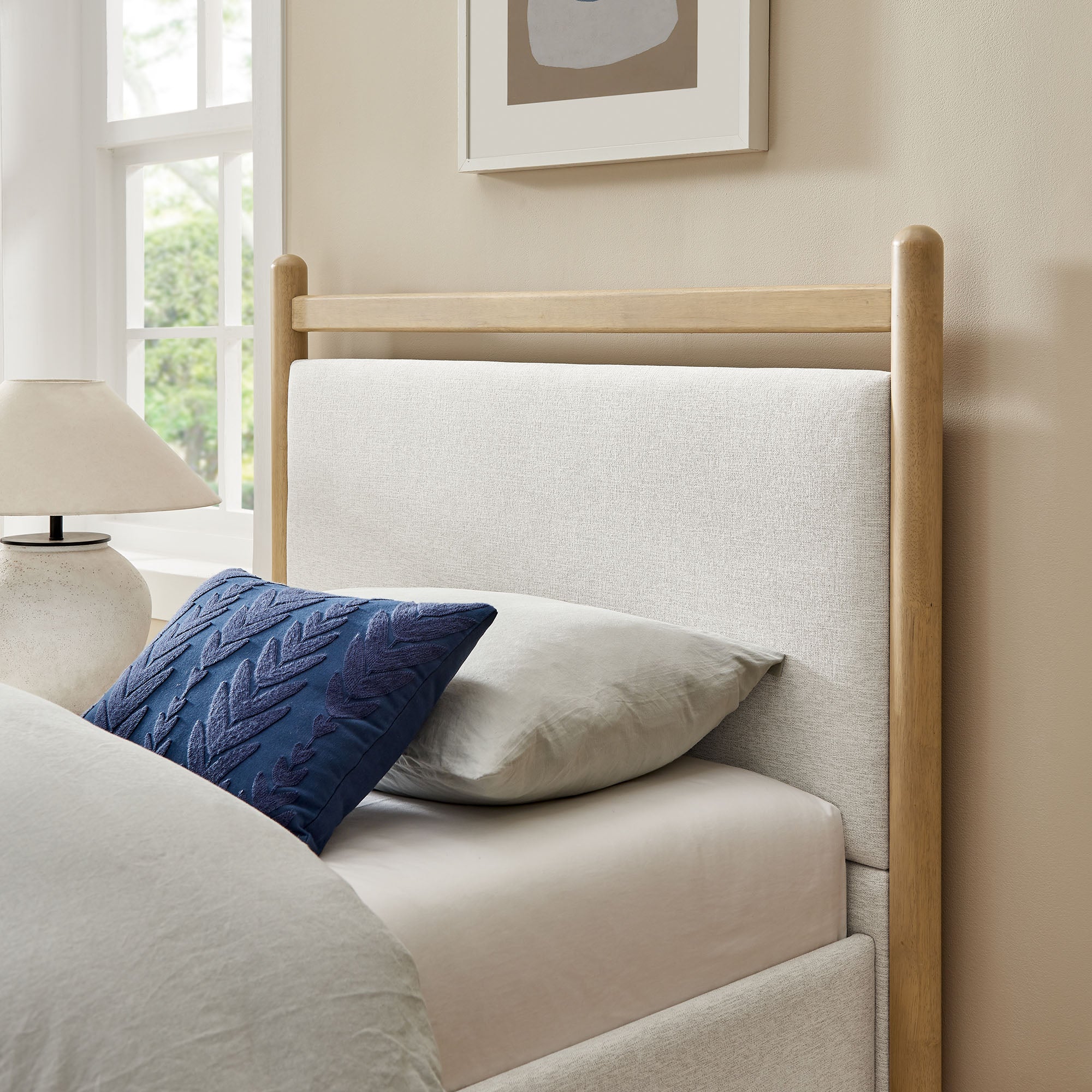 Ginny Size Platform Bed Frame