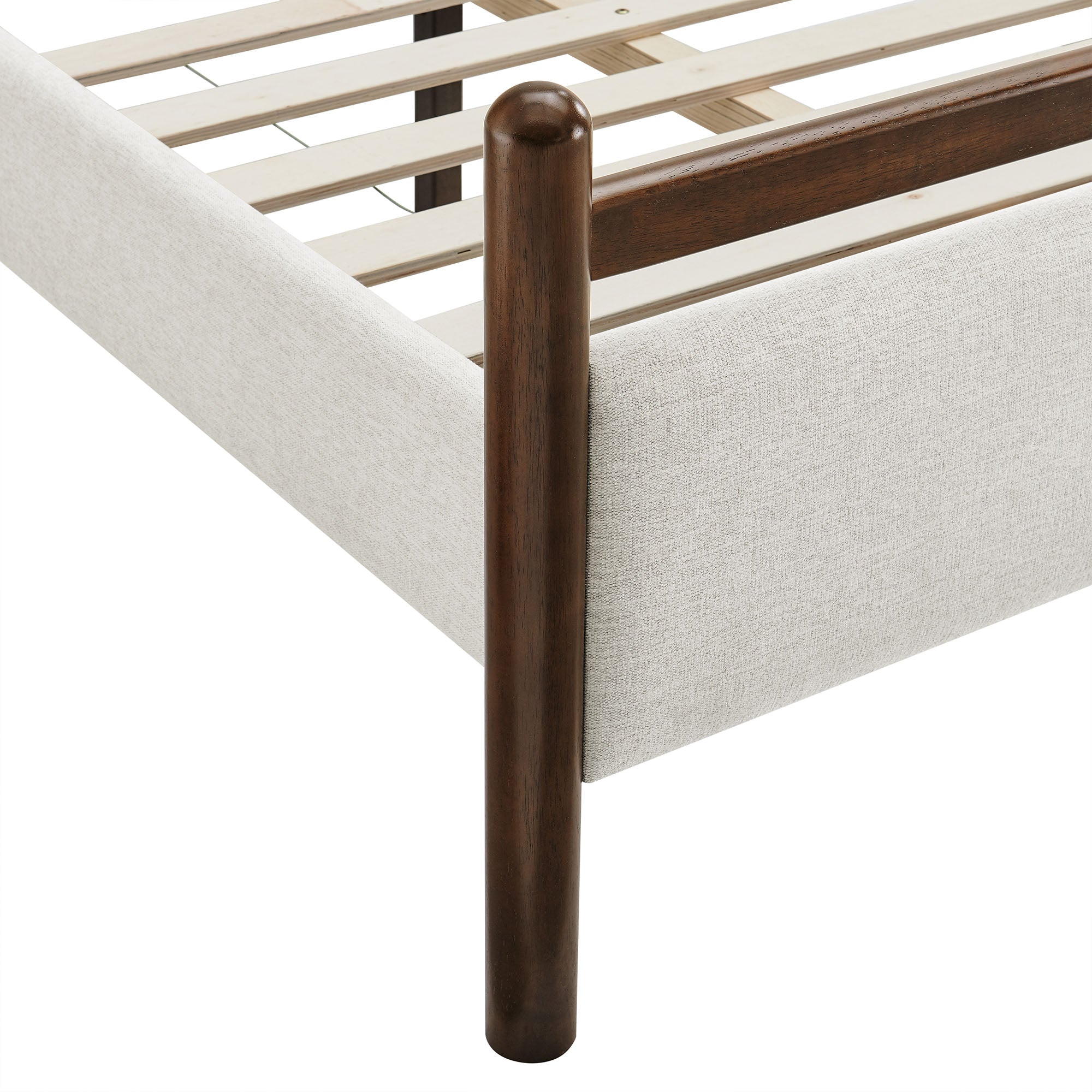 Ginny Size Platform Bed Frame