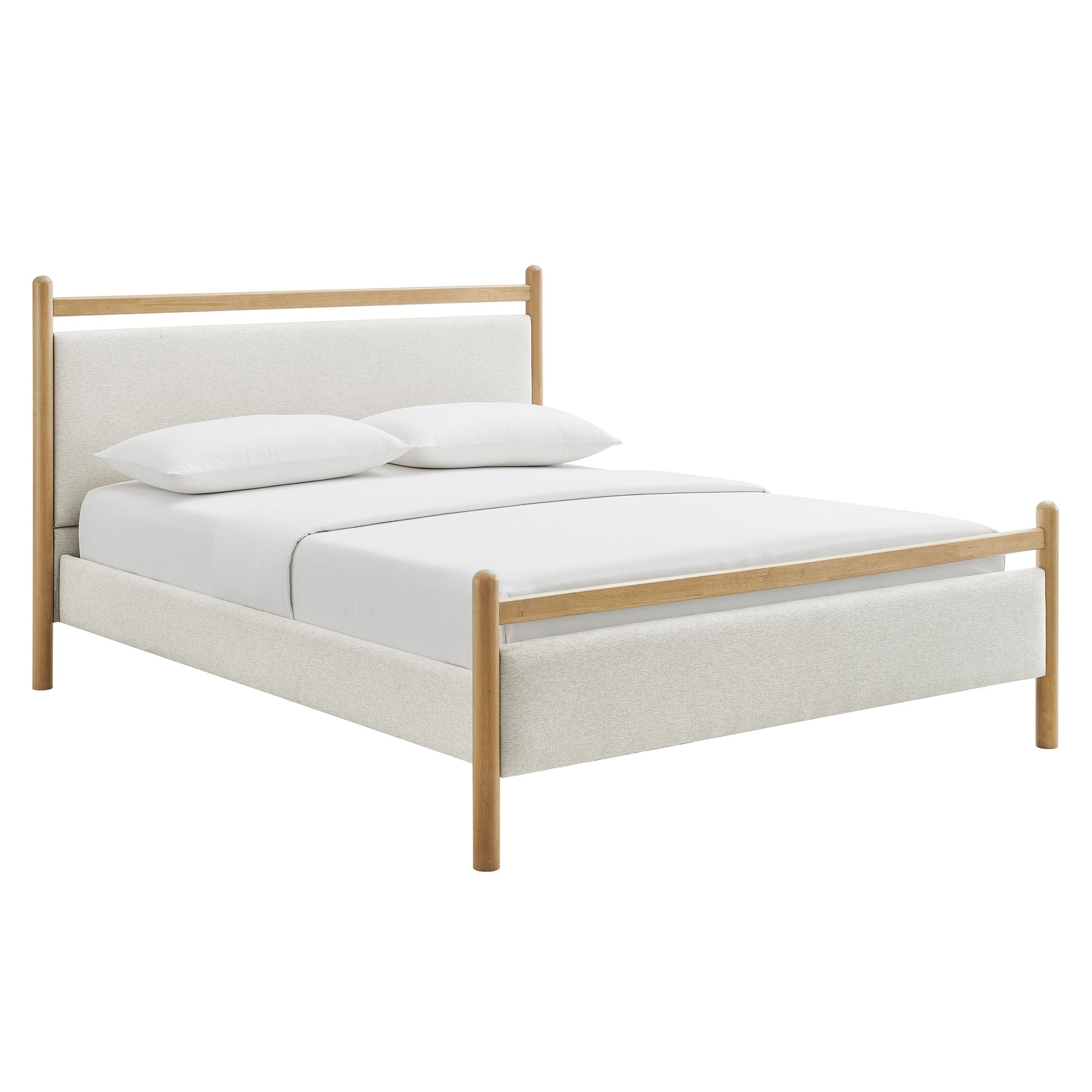 Ginny Size Platform Bed Frame