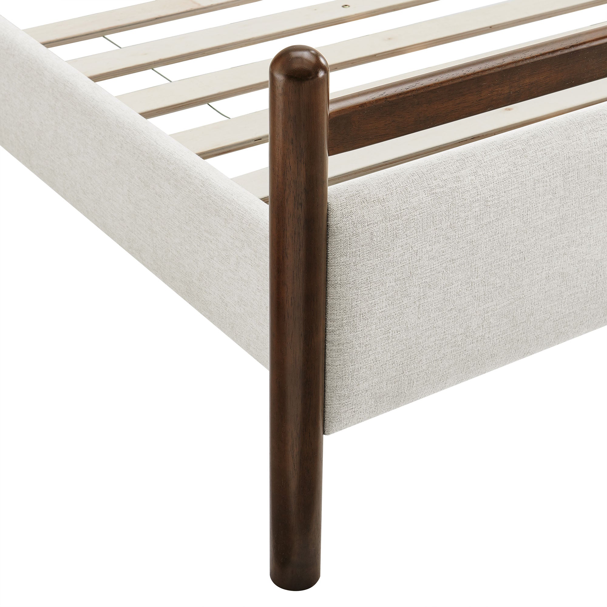 Ginny Size Platform Bed Frame