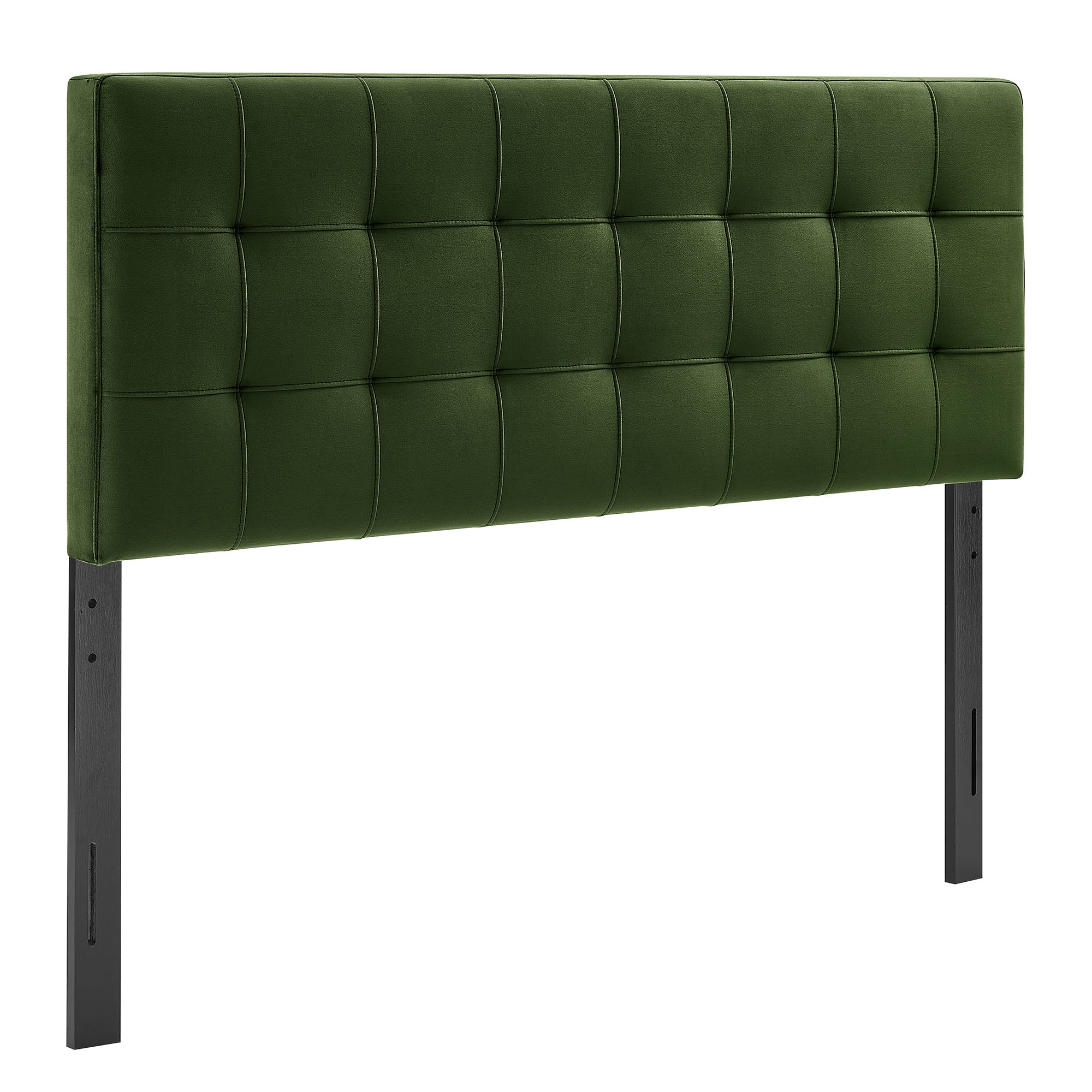Lily Stain-Resistant Performance Velvet Size Headboard