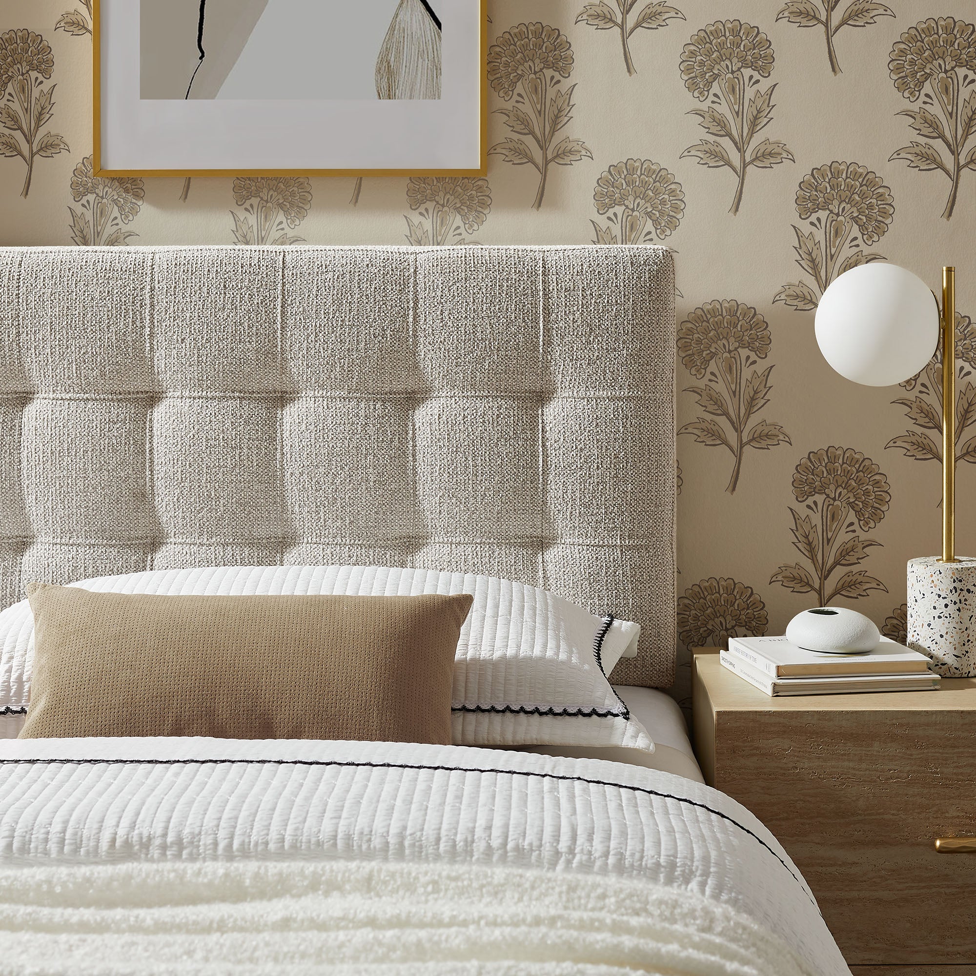 Lily Upholstered Size Headboard