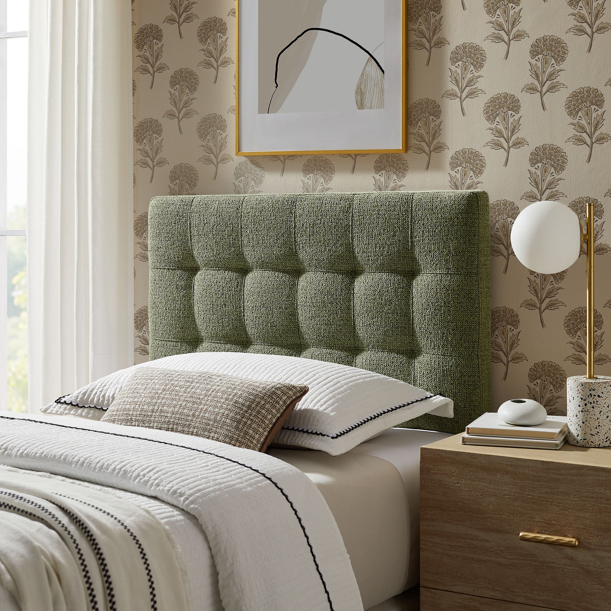 Lily Upholstered Size Headboard