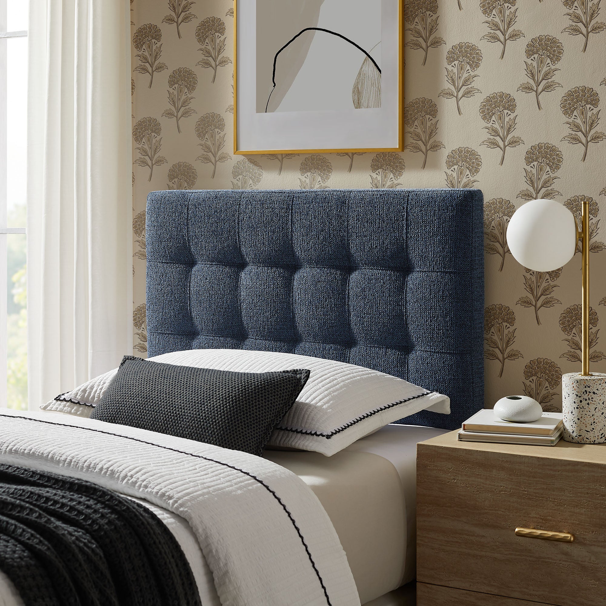 Lily Upholstered Size Headboard