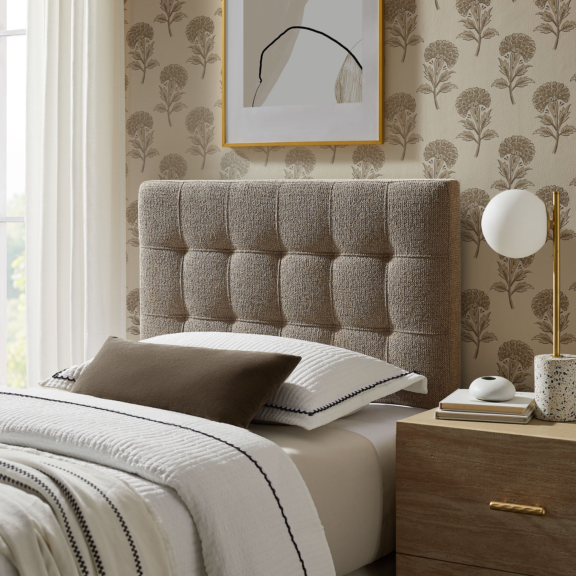 Lily Upholstered Size Headboard