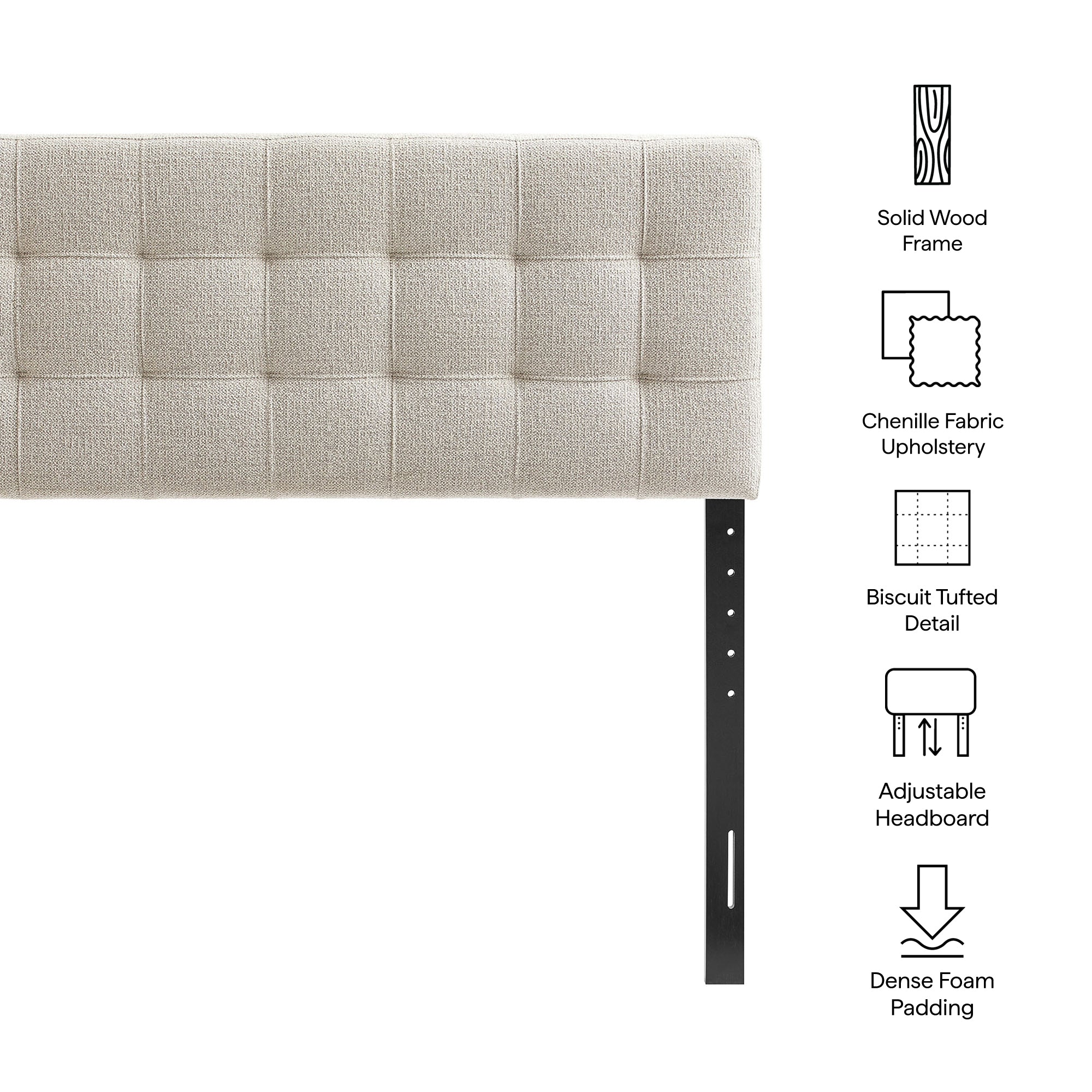 Lily Upholstered Size Headboard
