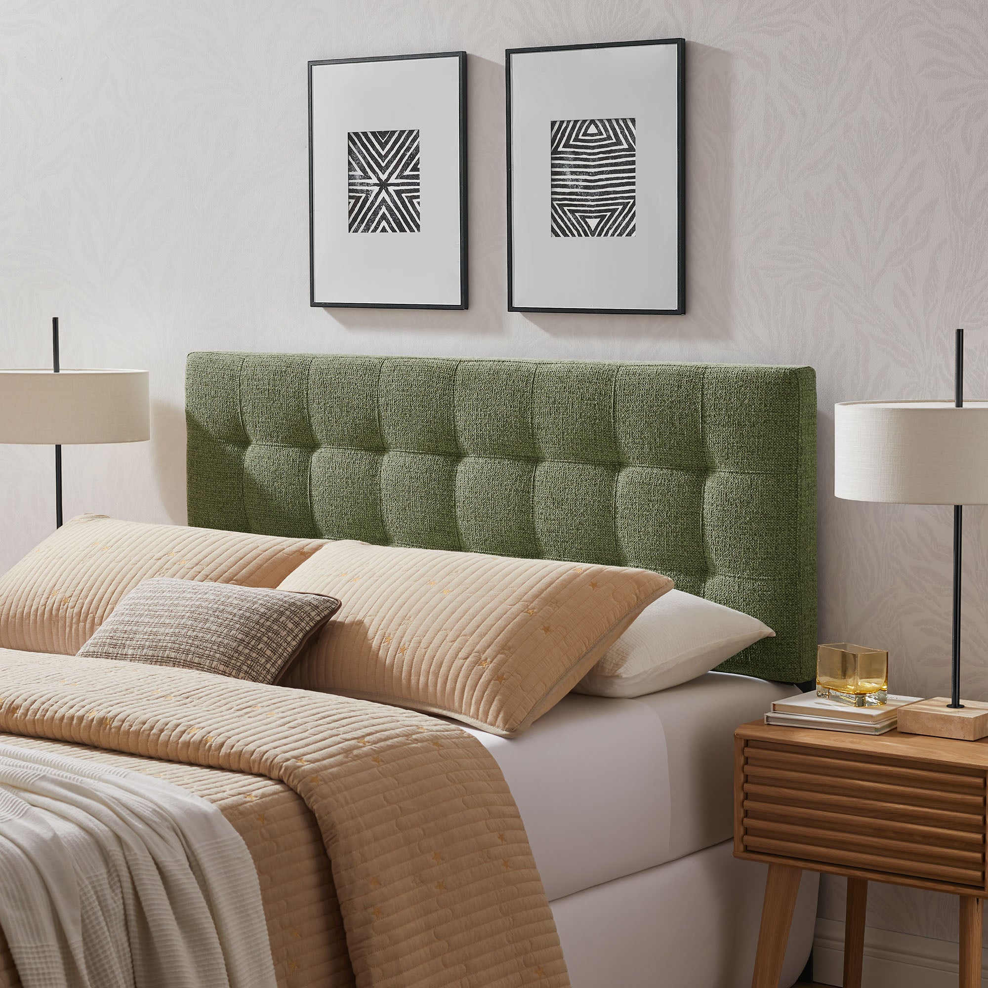 Lily Upholstered Size Headboard