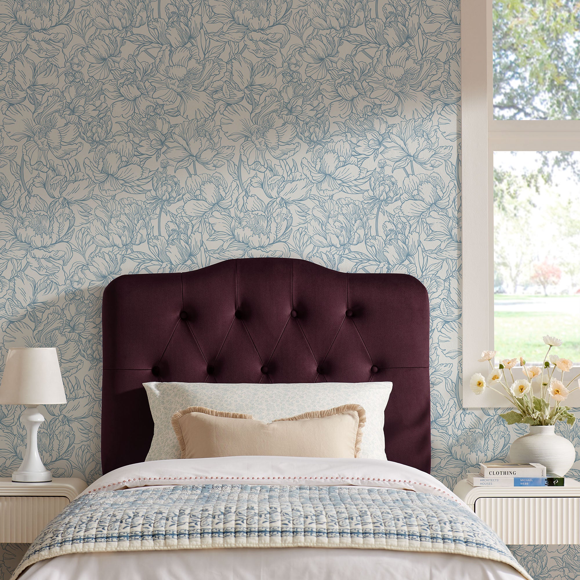 Annabel Stain-Resistant Performance Velvet Headboard