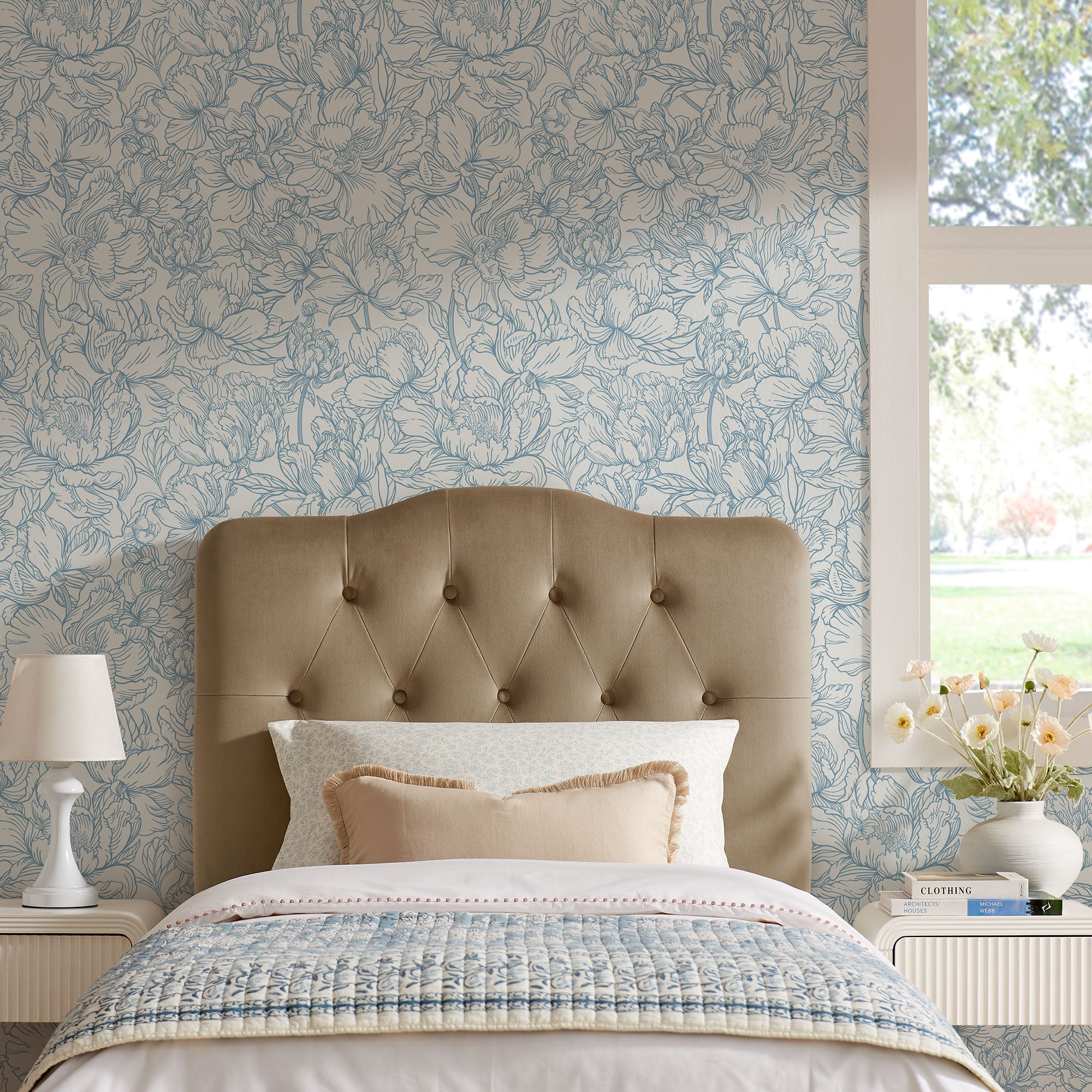 Annabel Stain-Resistant Performance Velvet Headboard