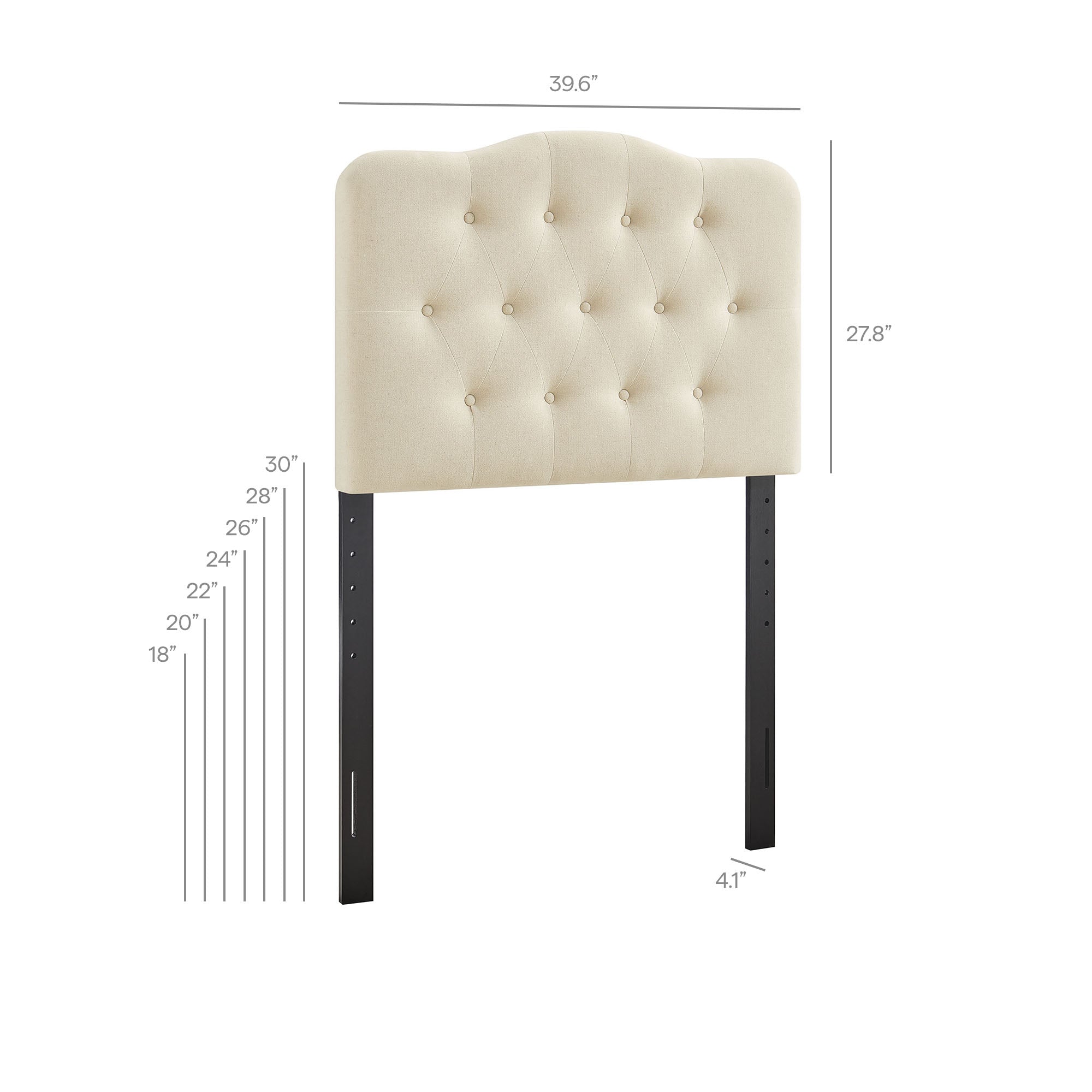 Annabel Premium Linen Blend Headboard