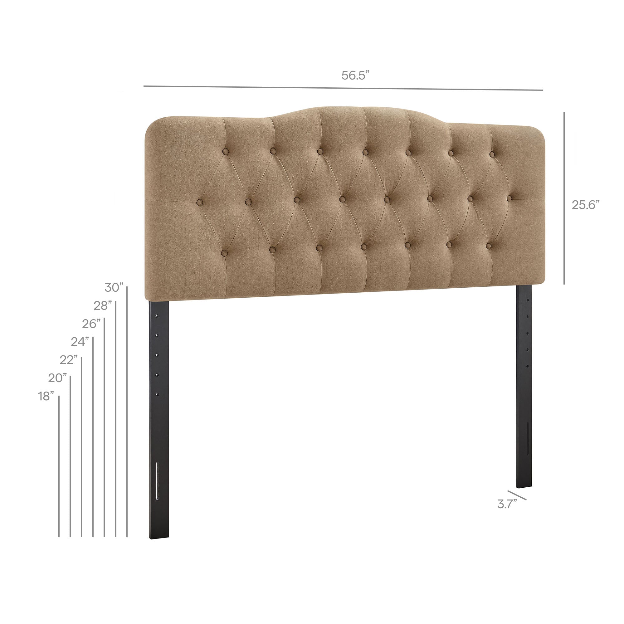 Annabel Premium Linen Blend Headboard