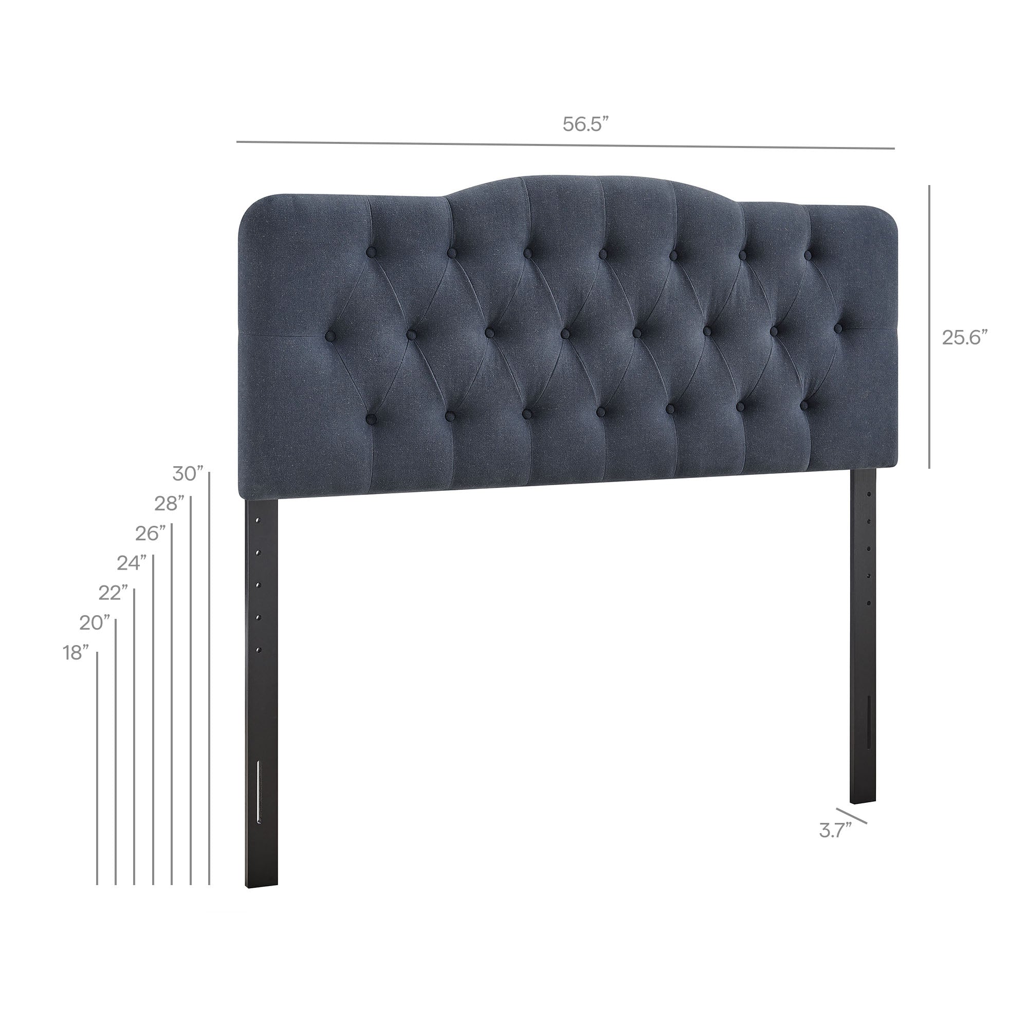 Annabel Premium Linen Blend Headboard