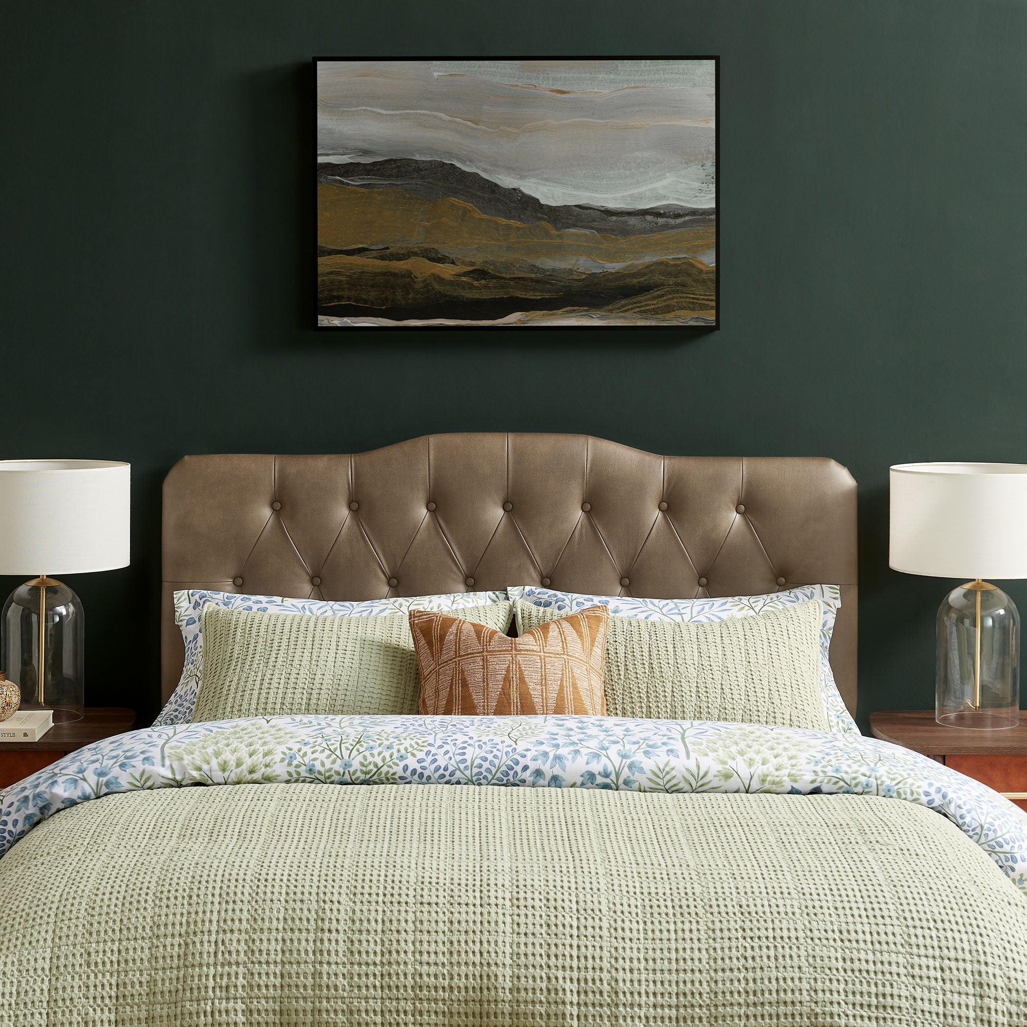 Annabel Vegan Leather Headboard