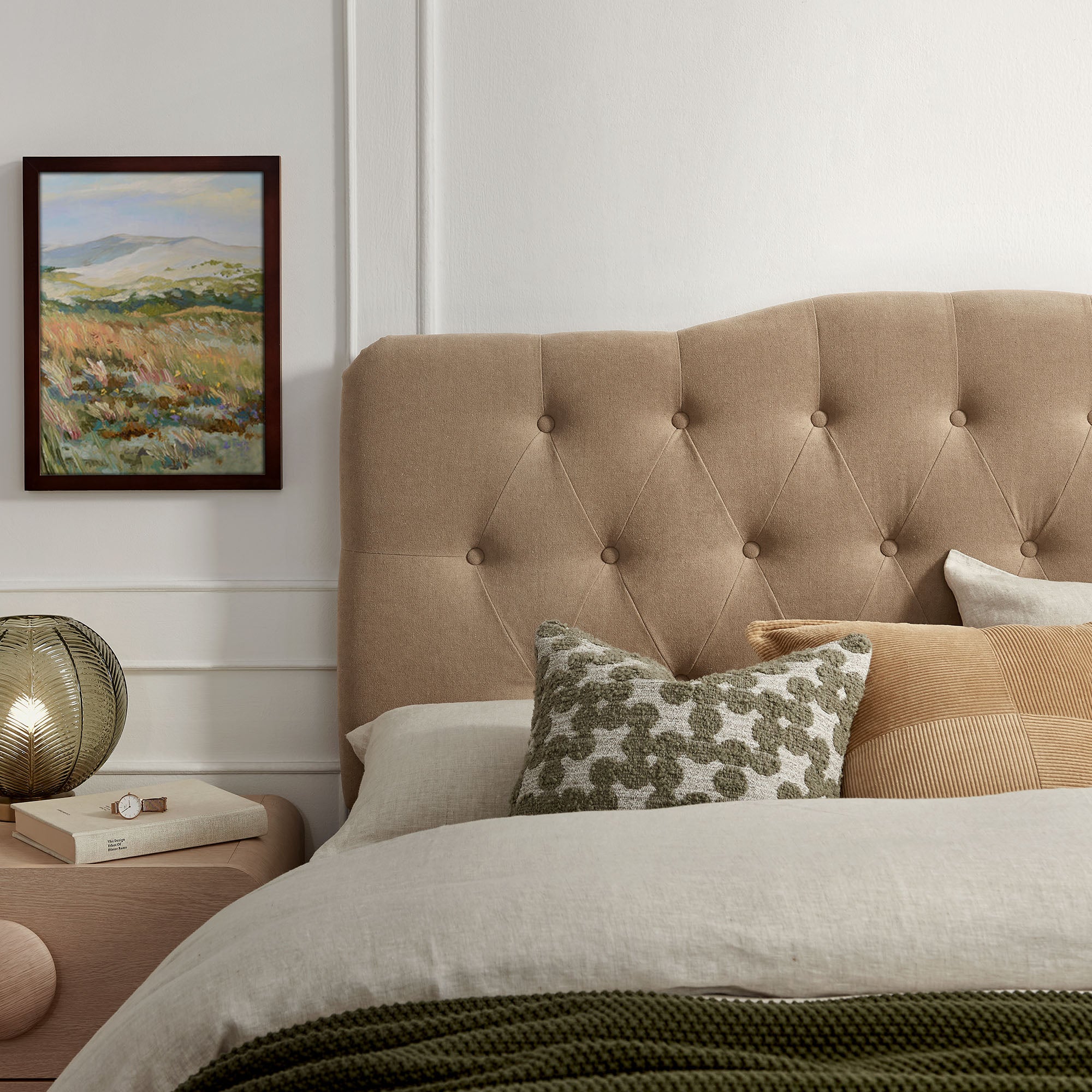 Annabel Premium Linen Blend Headboard
