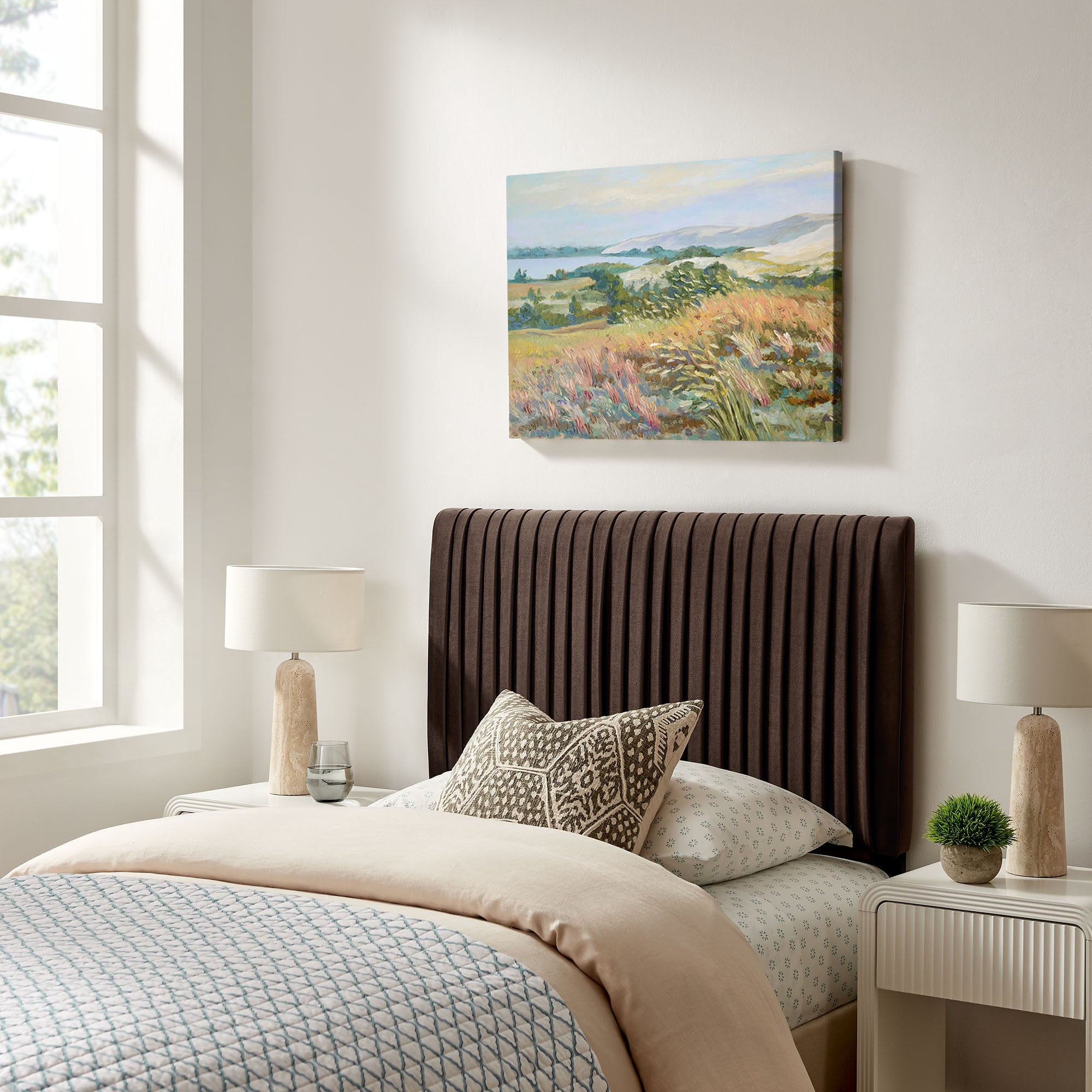 Eloise Stain-Resistant Performance Velvet Headboard