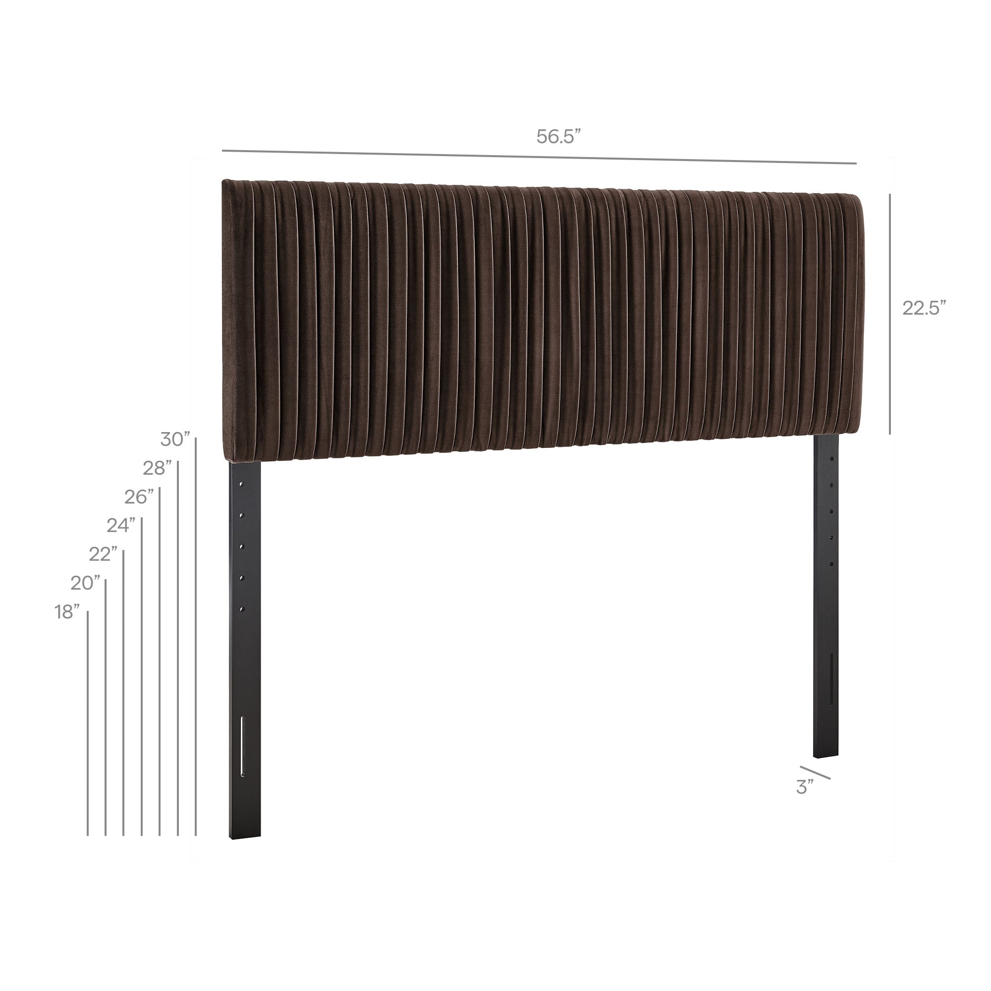 Eloise Stain-Resistant Performance Velvet Headboard