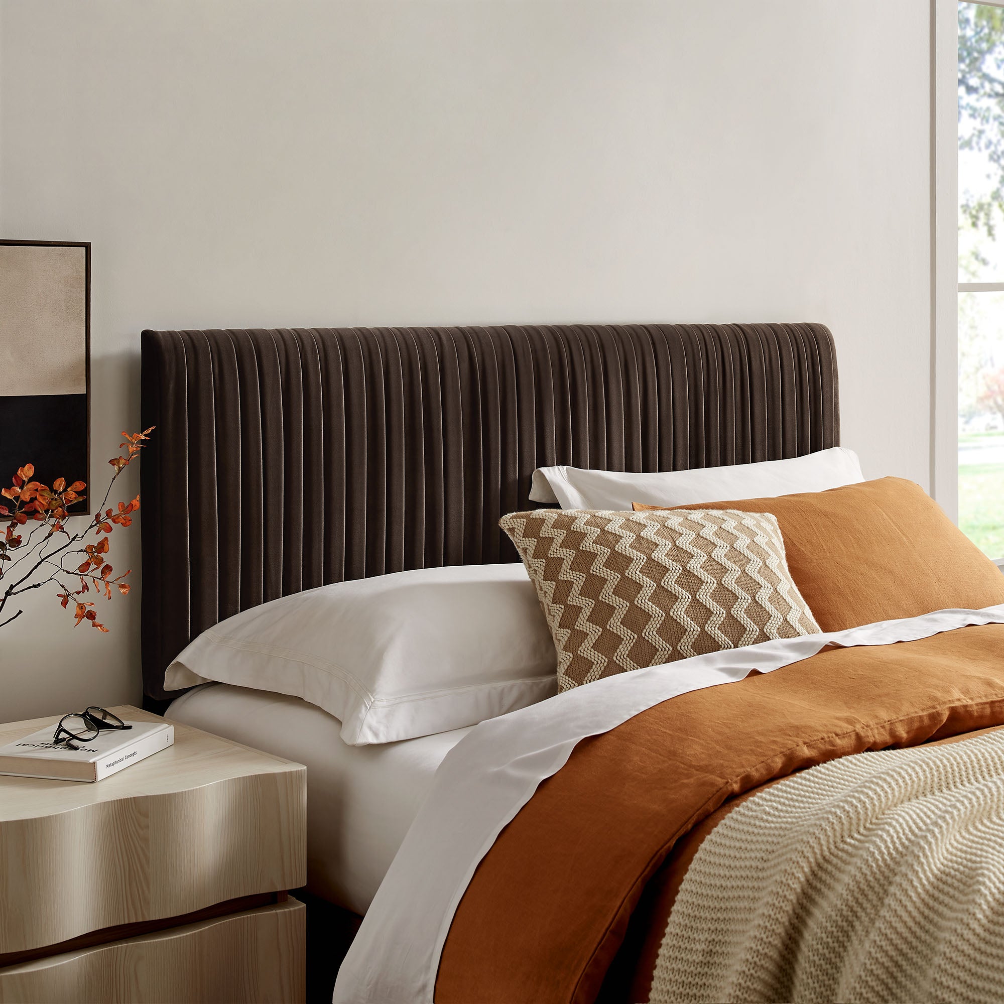 Eloise Stain-Resistant Performance Velvet Headboard